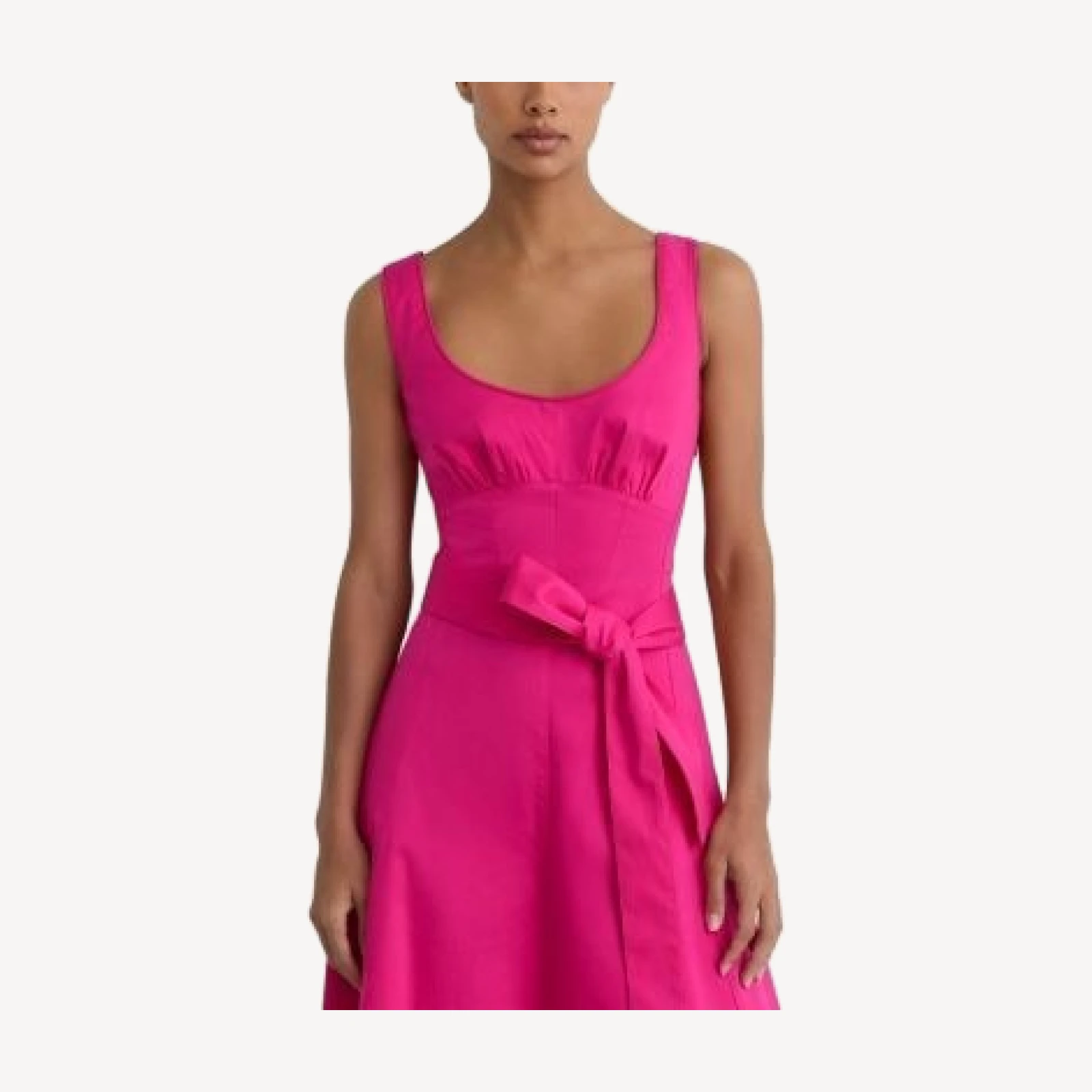 Reiss Irina Belted Midi Dress
