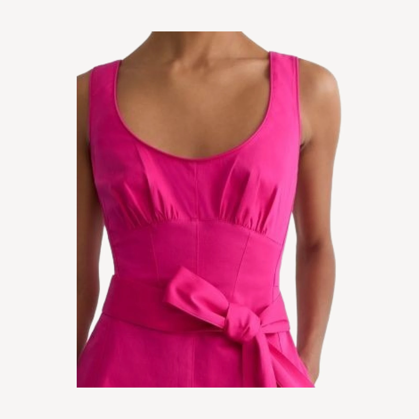 Reiss Irina Belted Midi Dress