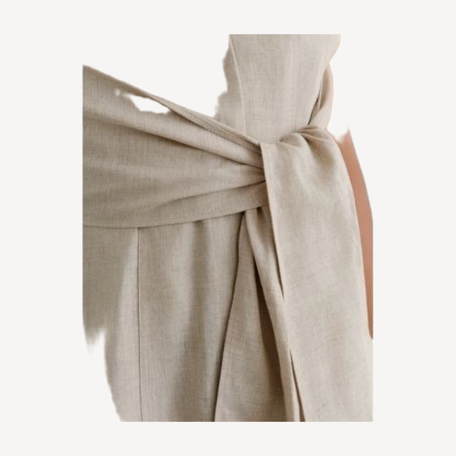 Reiss Tara Linen Midi Dress