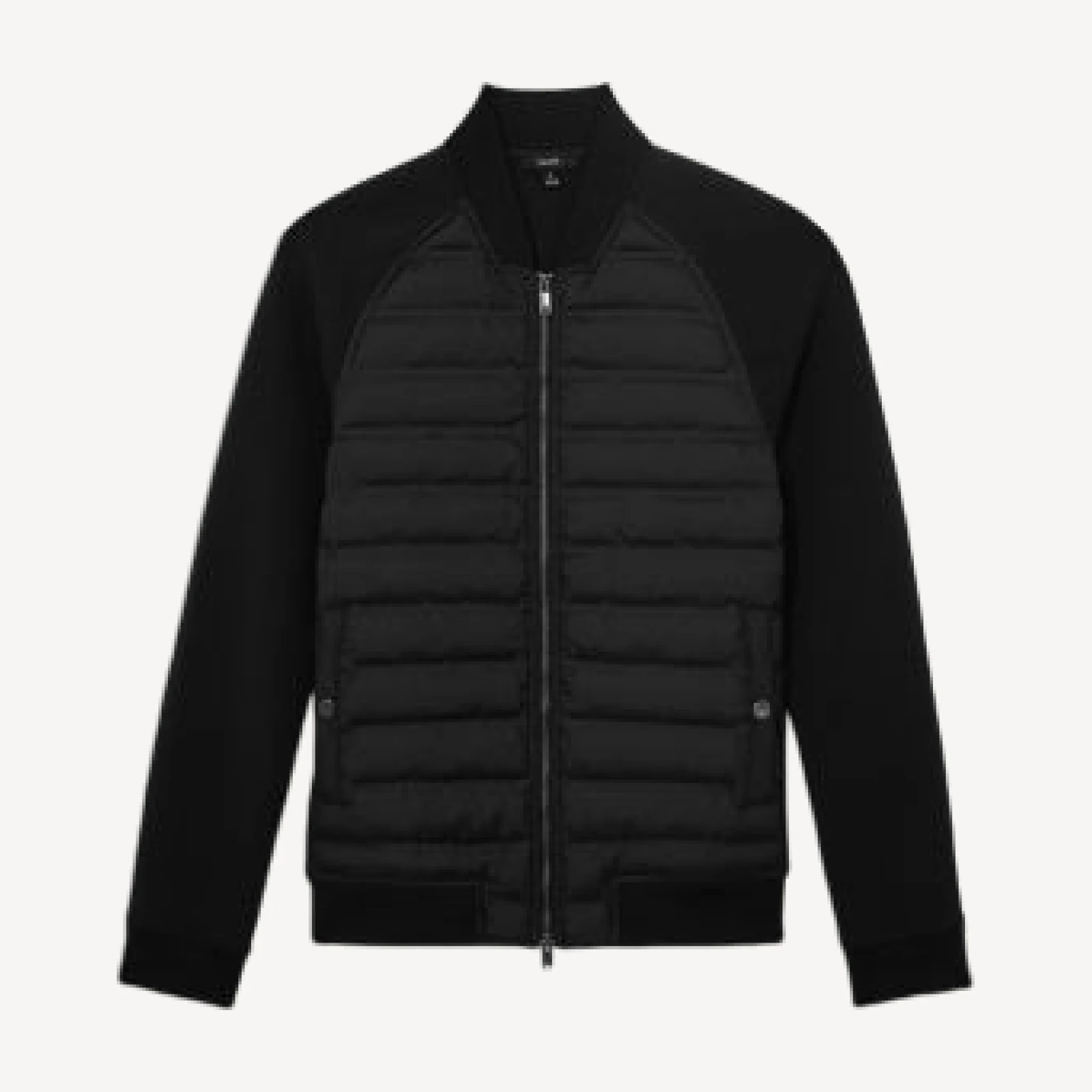 Reiss Rami Quilted Bomber Jacket