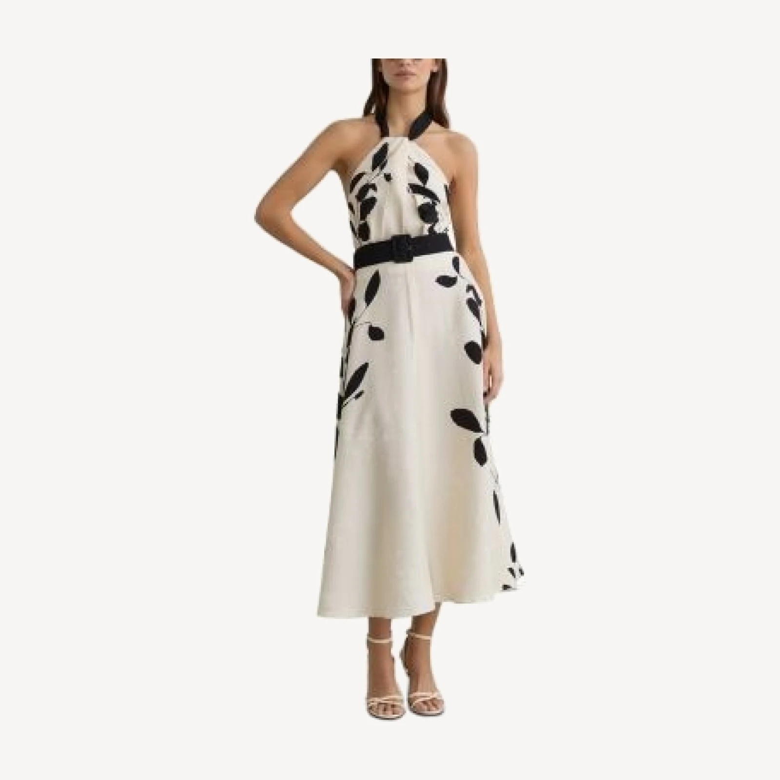 Reiss Libby Belted Dress