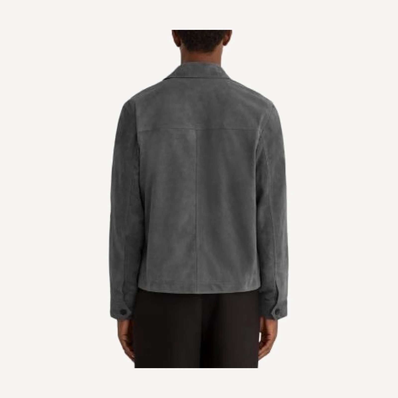 Reiss Wilstead Suede Trucker Jacket