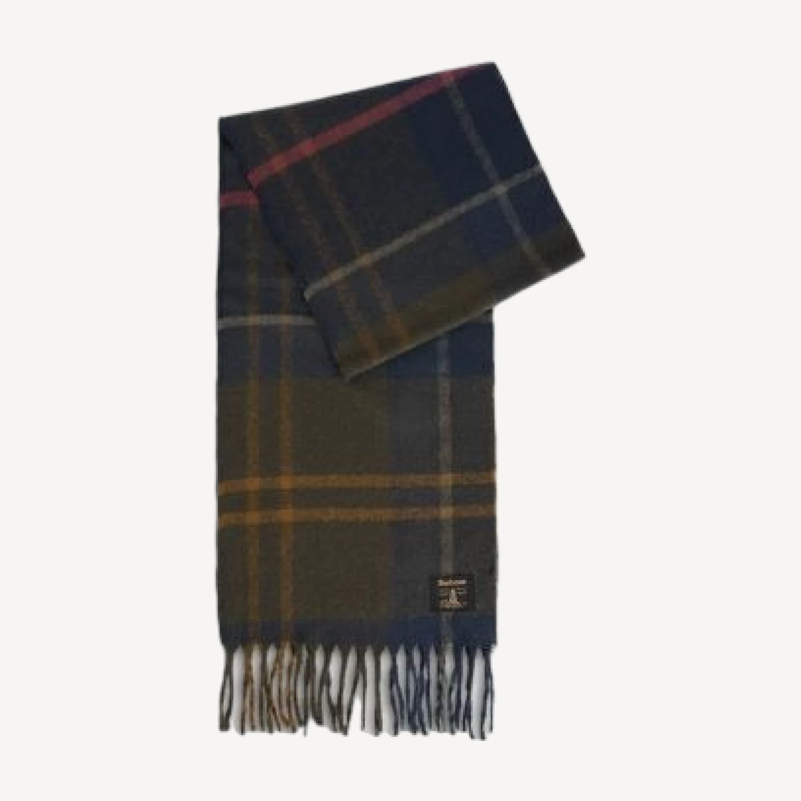 Barbour Yorklane Tartan Boucle Scarf