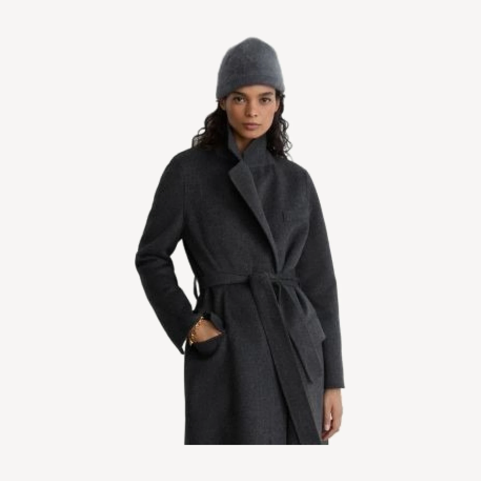 Reiss Ava Brushed Cashmere Beanie