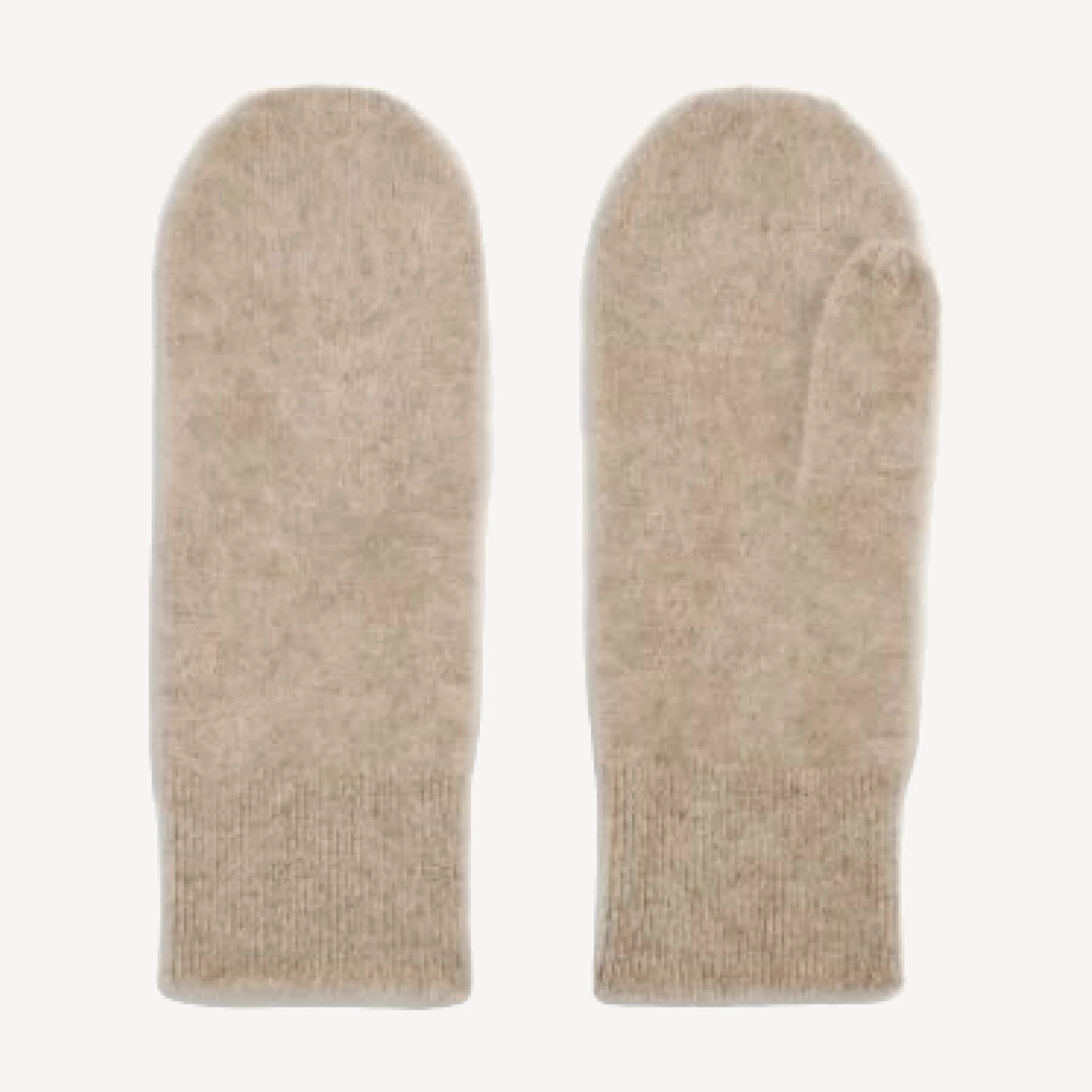 Reiss Willow Brushed Cashmere Mittens
