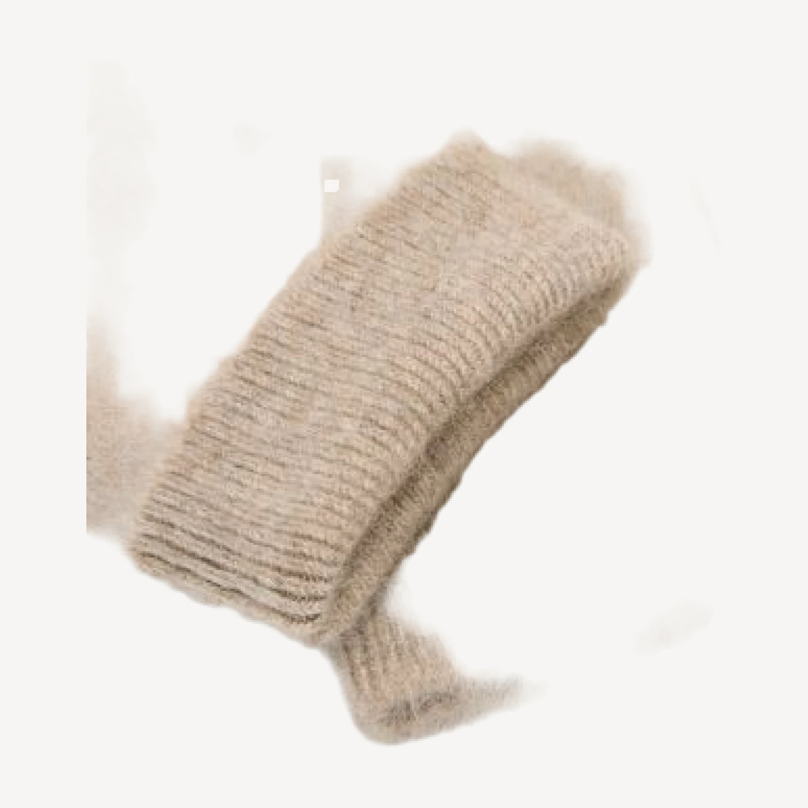Reiss Willow Brushed Cashmere Mittens