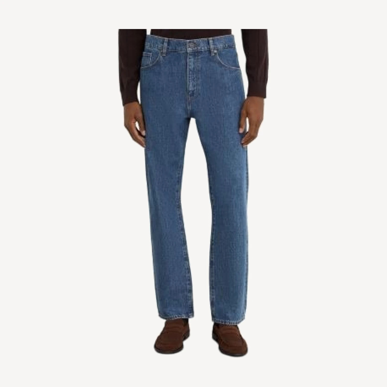 Reiss Freddie Barrel-Fit 31.1 Jeans in Indigo Blue Wash
