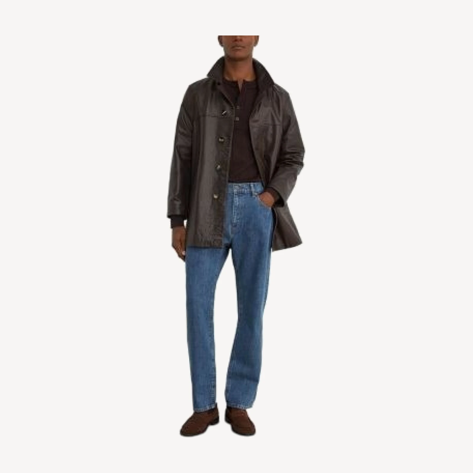 Reiss Freddie Barrel-Fit 31.1 Jeans in Indigo Blue Wash