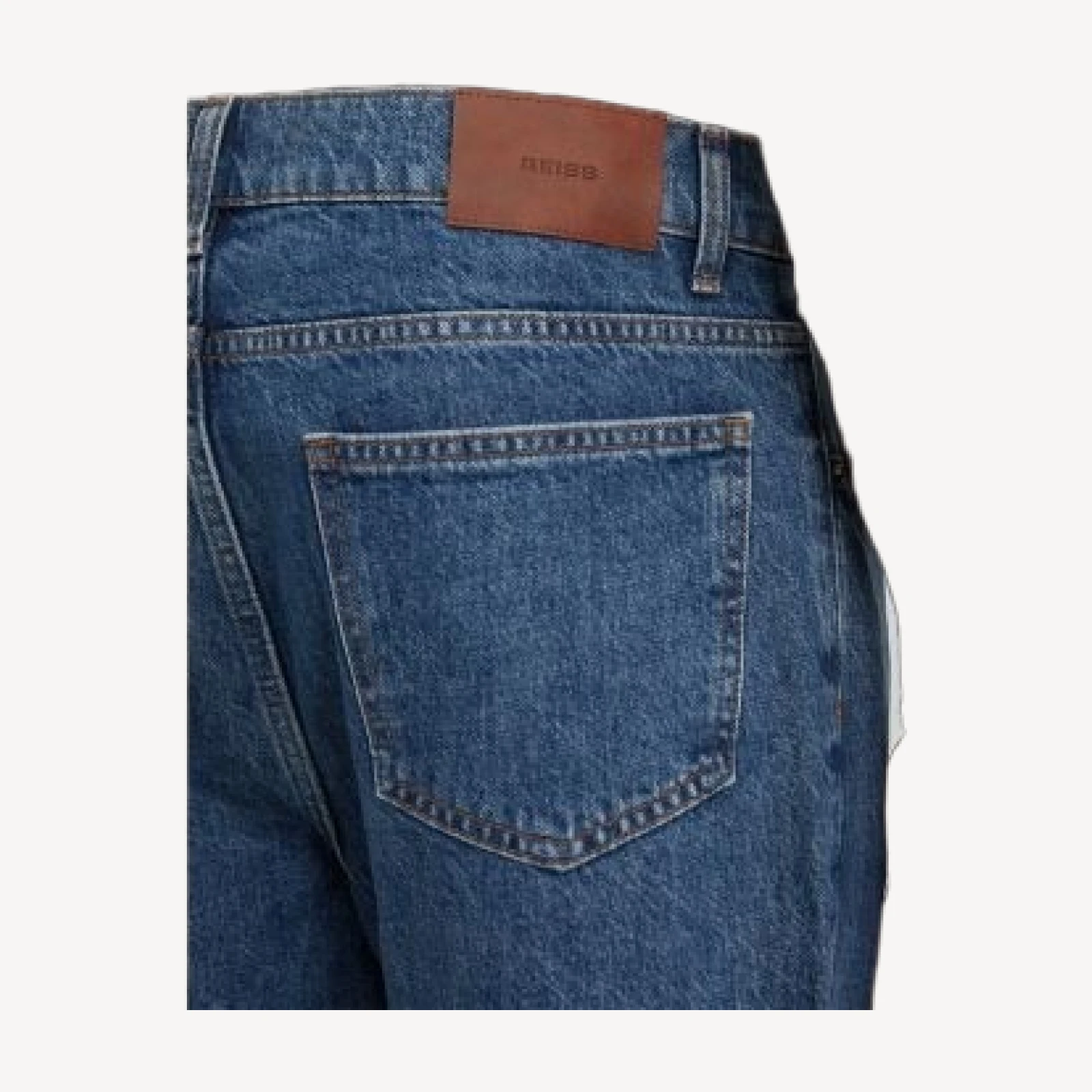 Reiss Freddie Barrel-Fit 31.1 Jeans in Indigo Blue Wash