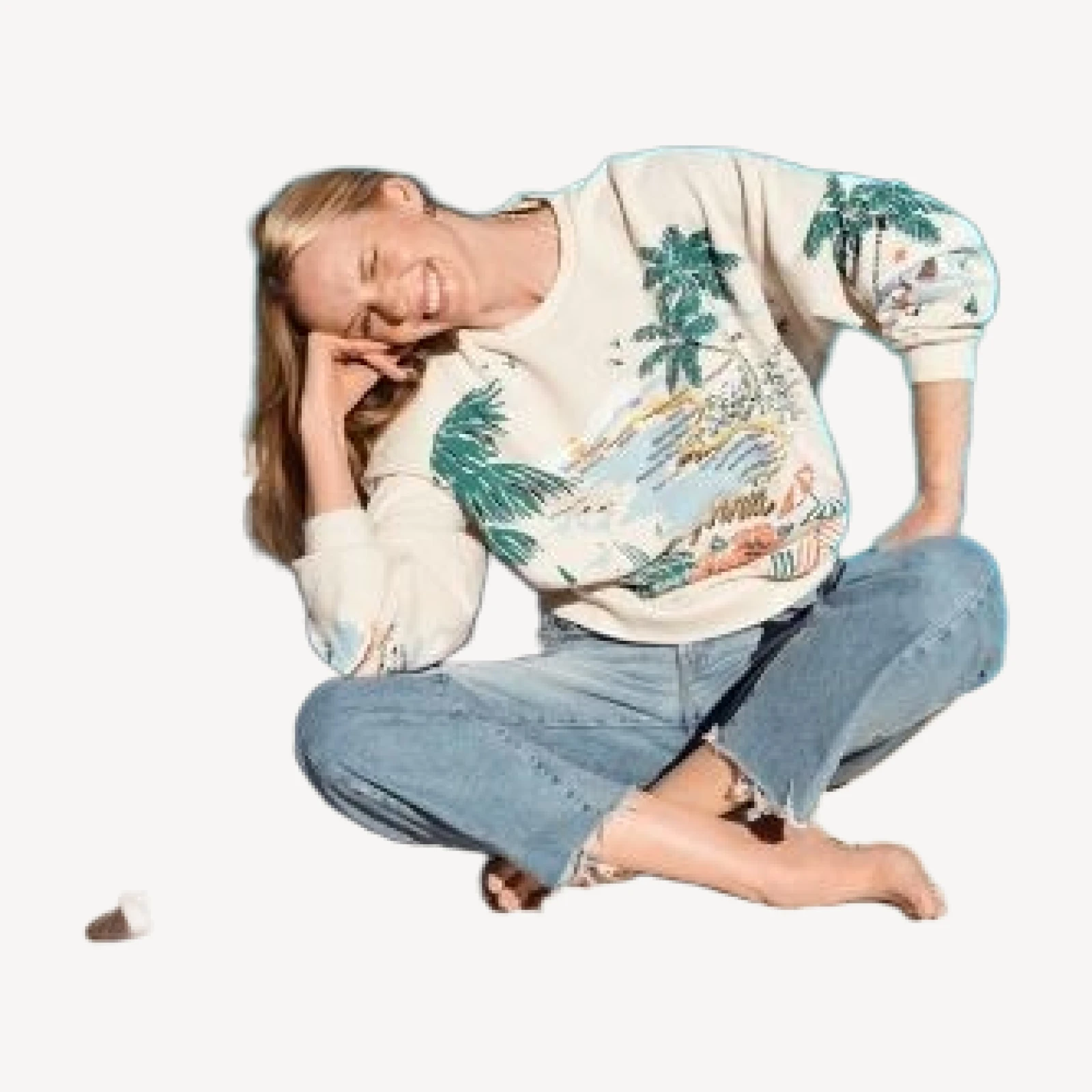 Mother The Drop Square Sweatshirt