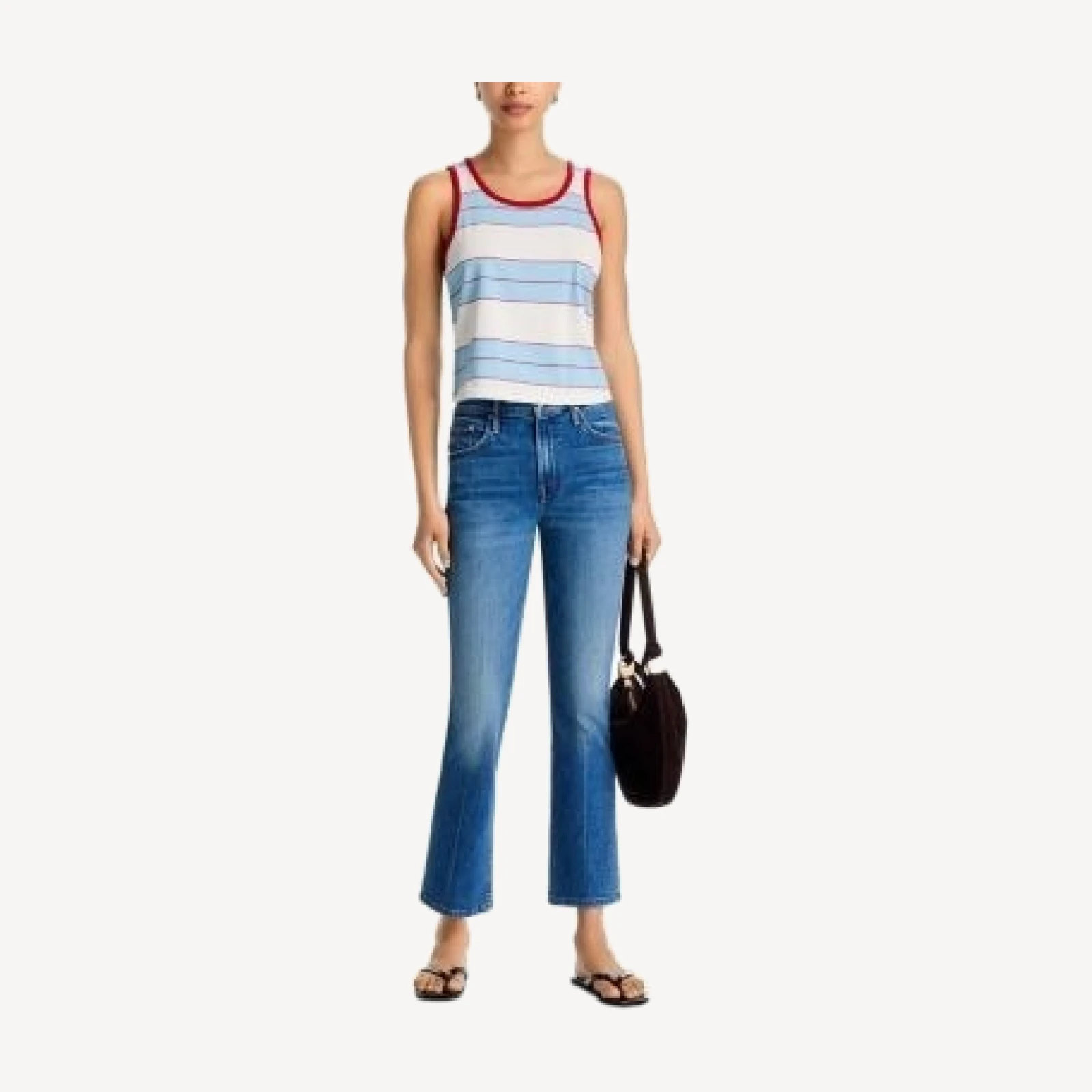 Mother The Insider Ankle Jeans in Get Two Birds Stoned