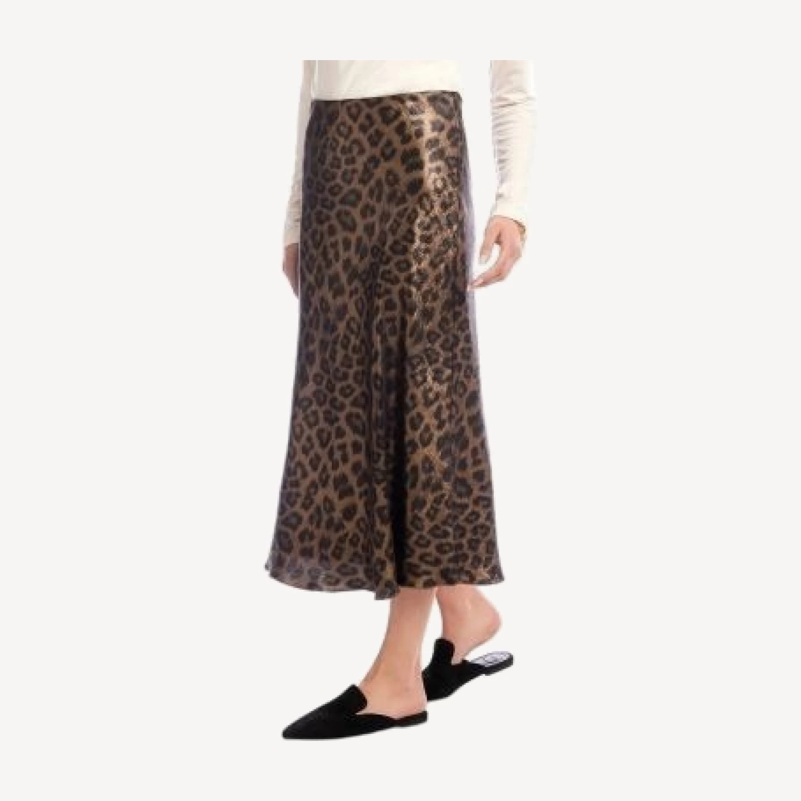 Karen Kane Bias Cut Midi Skirt