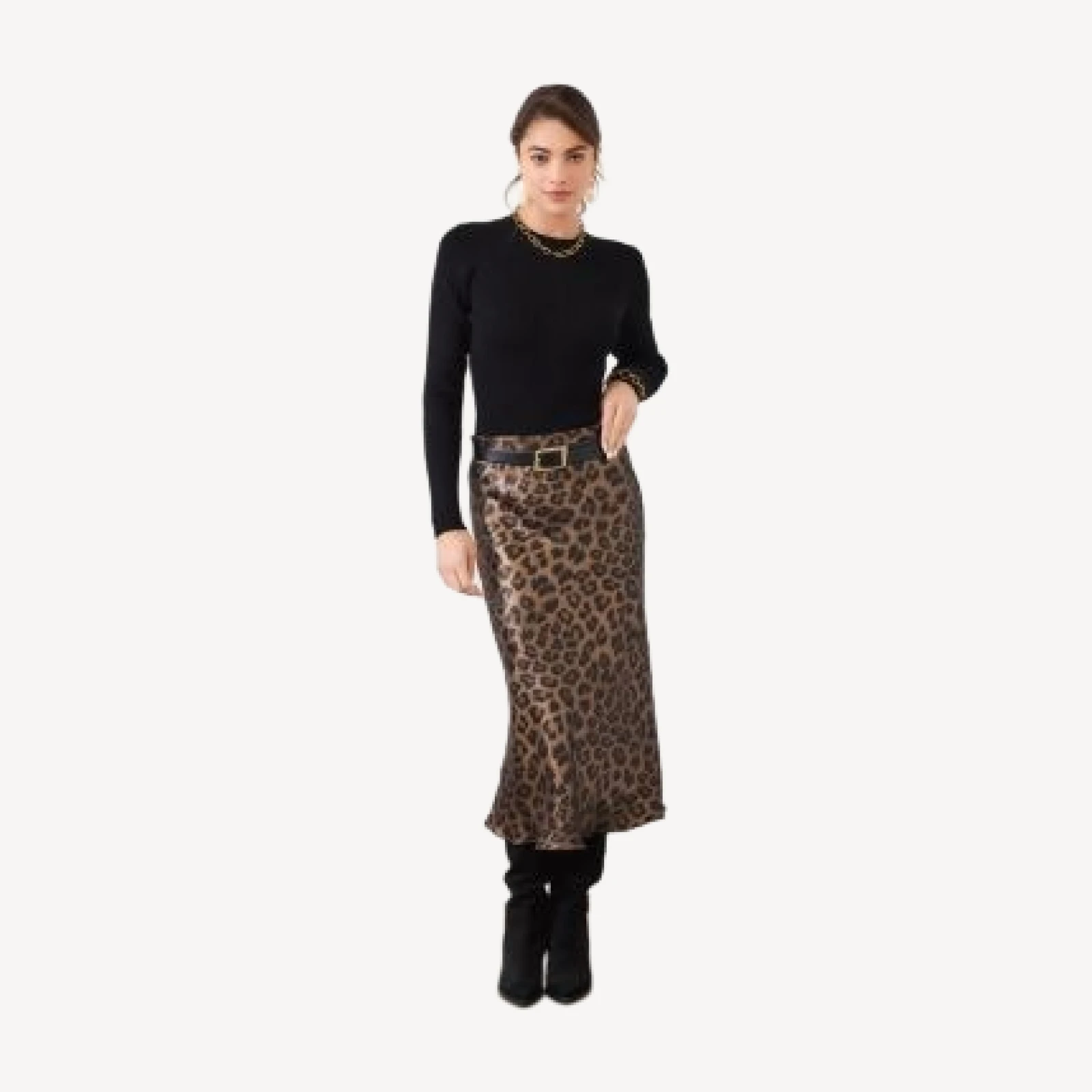 Karen Kane Bias Cut Midi Skirt