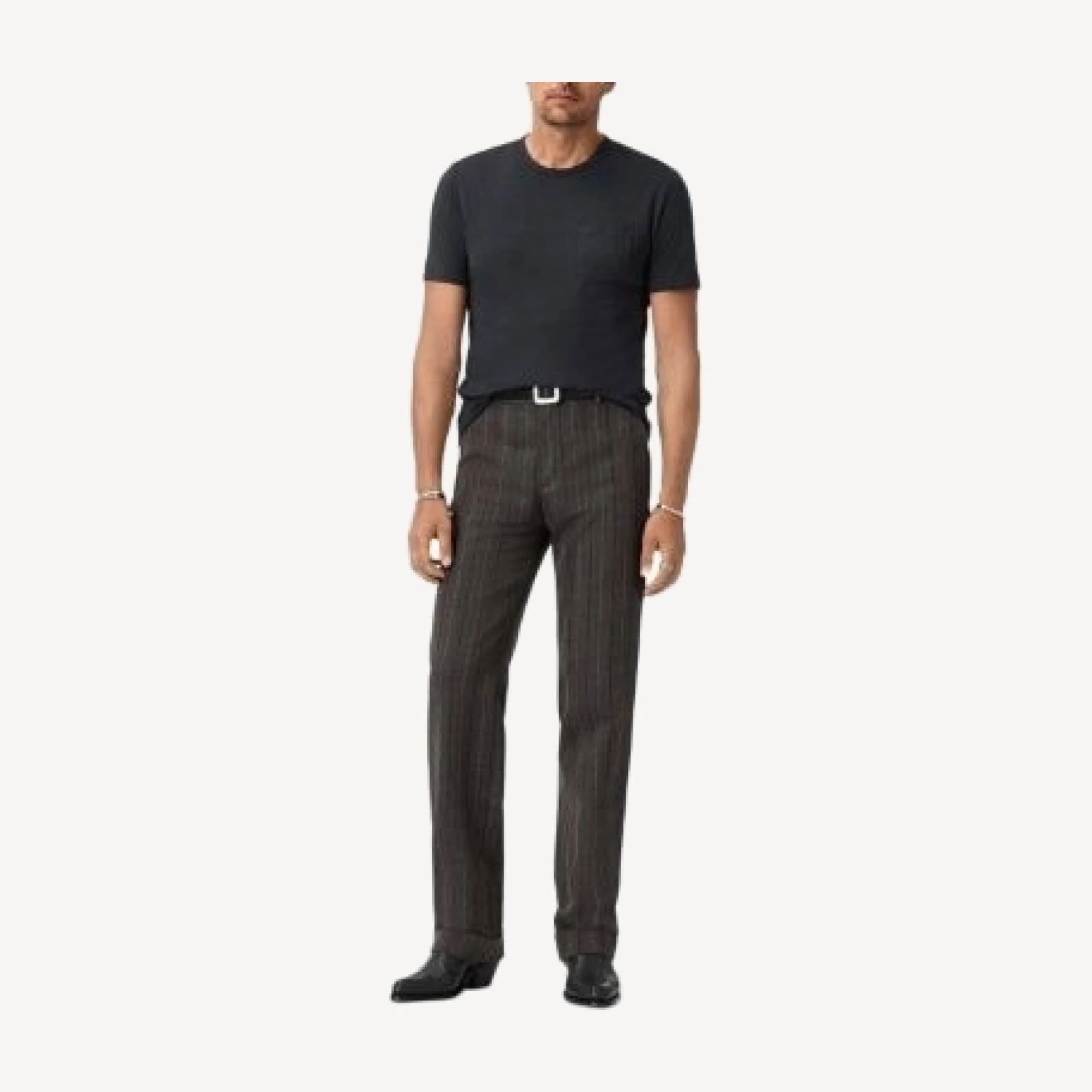 John Varvatos Bond Short Sleeve Burnout Tee