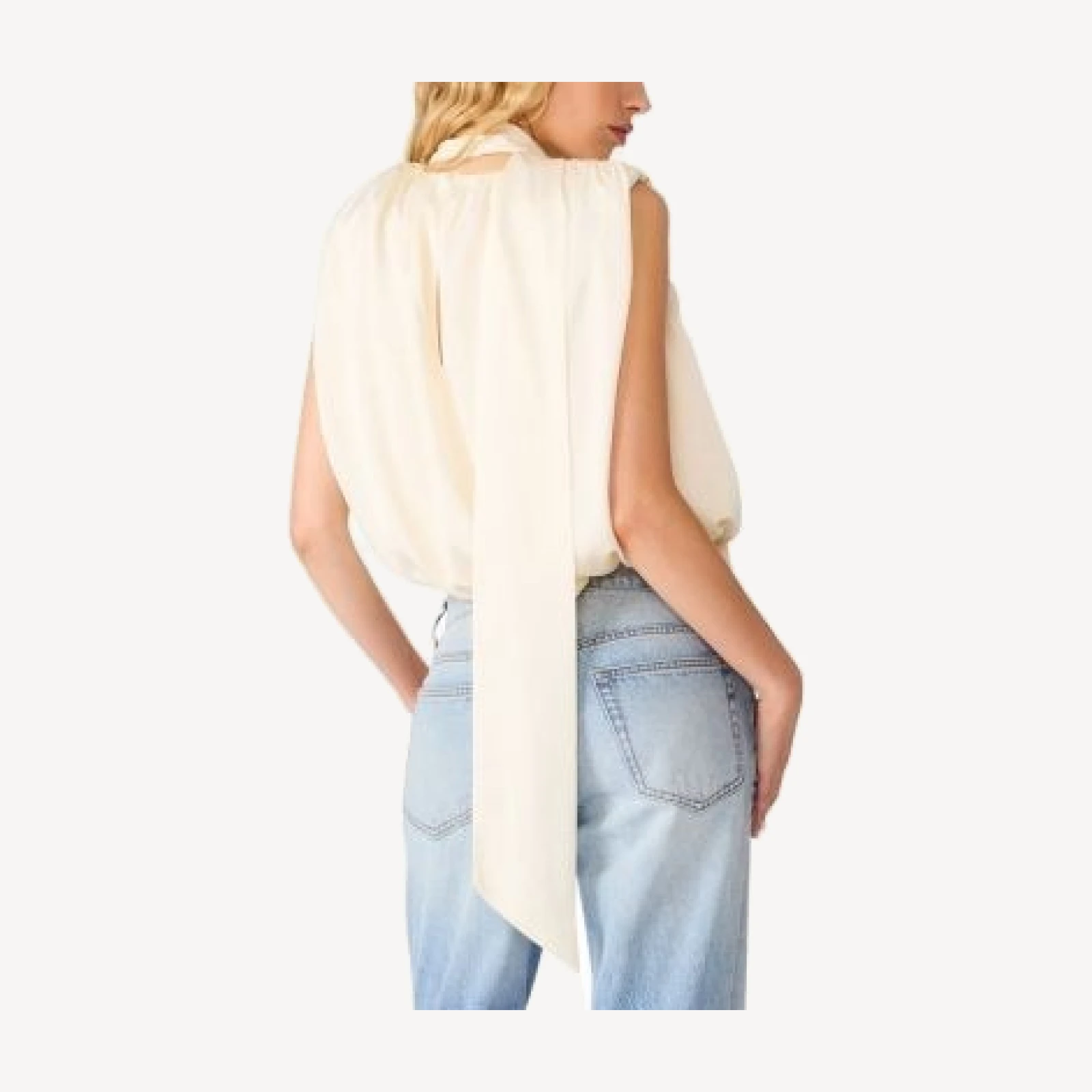 Steve Madden Melinna Gathered Cropped Top