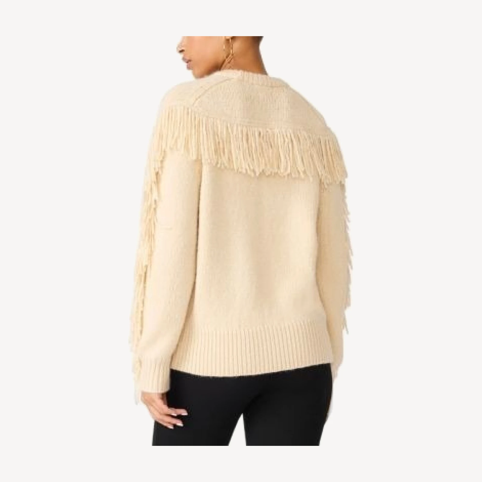 Steve Madden Ashlynne Cotton Crewneck Sweater
