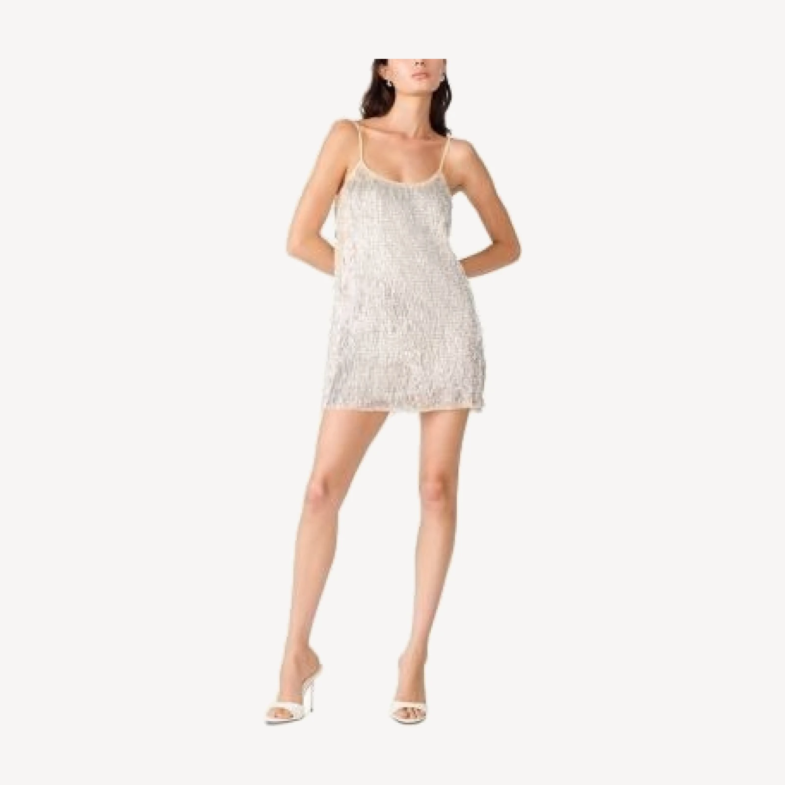 Steve Madden Lissie Embellished Mini Dress