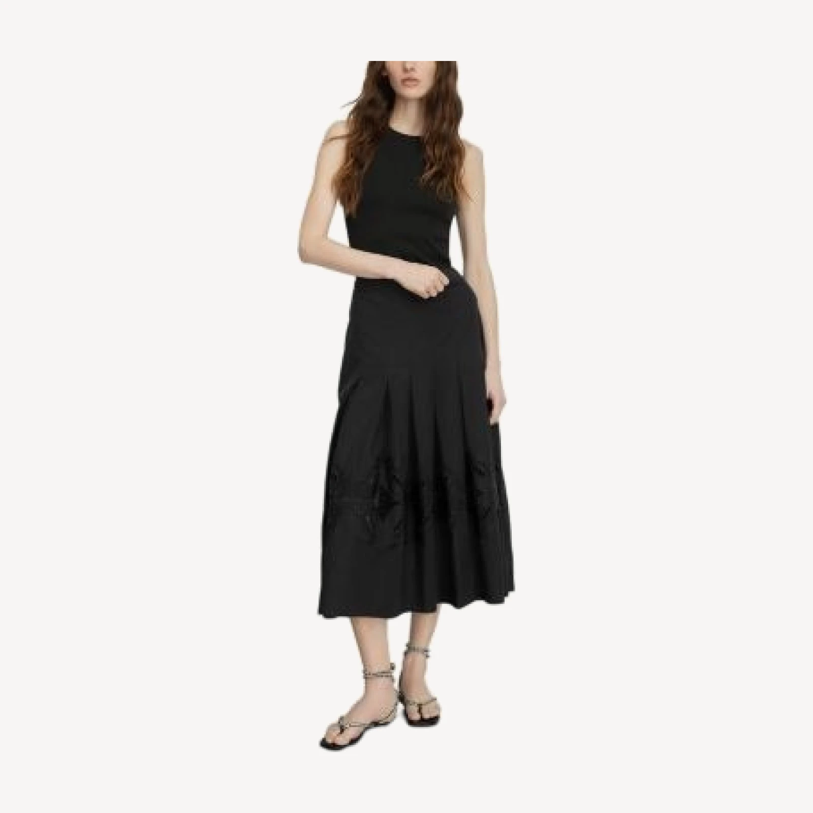 Veronica Beard Fynnley Eyelet Midi Skirt