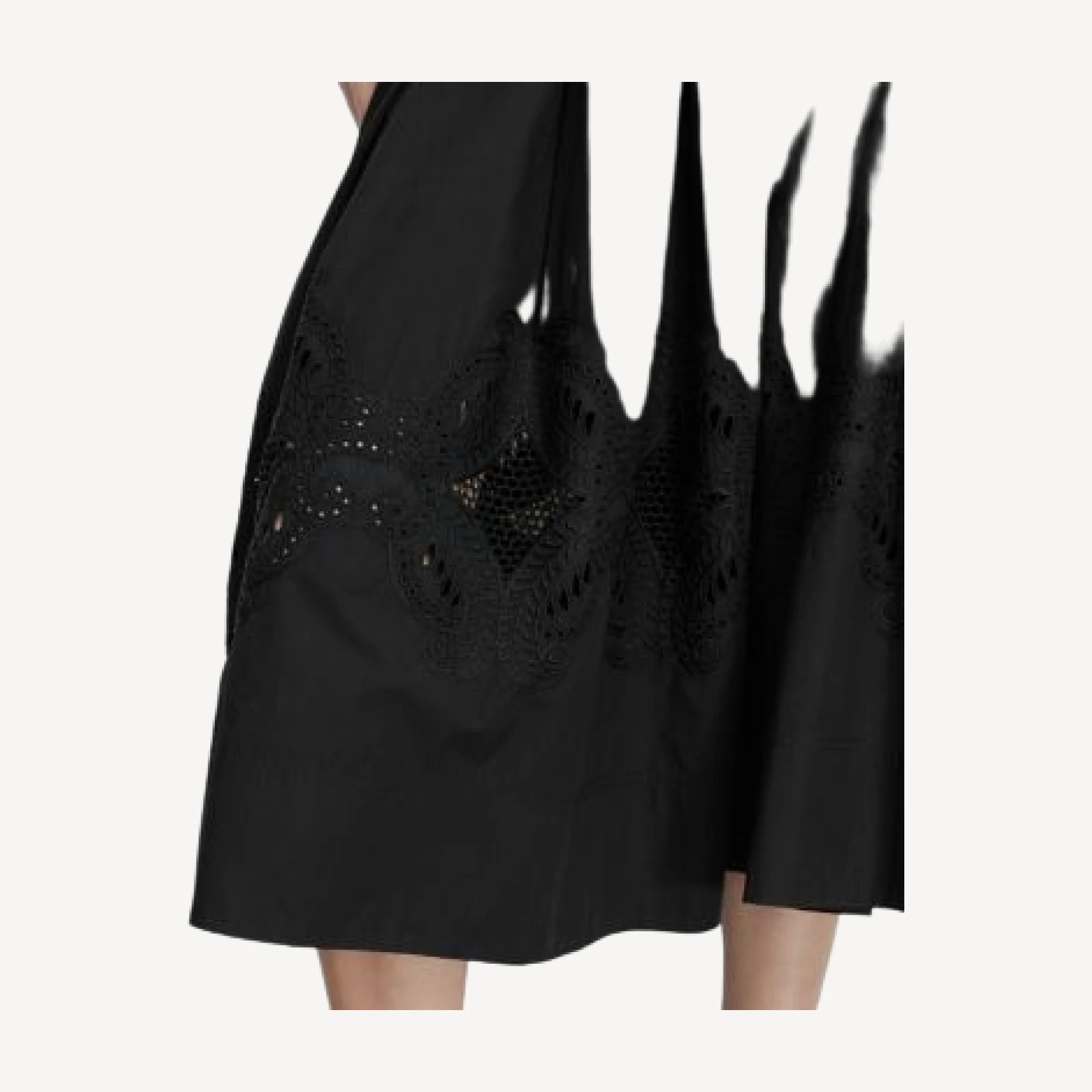 Veronica Beard Fynnley Eyelet Midi Skirt