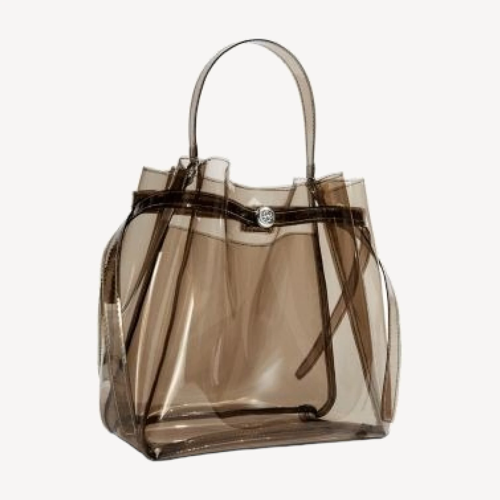 Tory Burch Romy Clear Bucket Bag