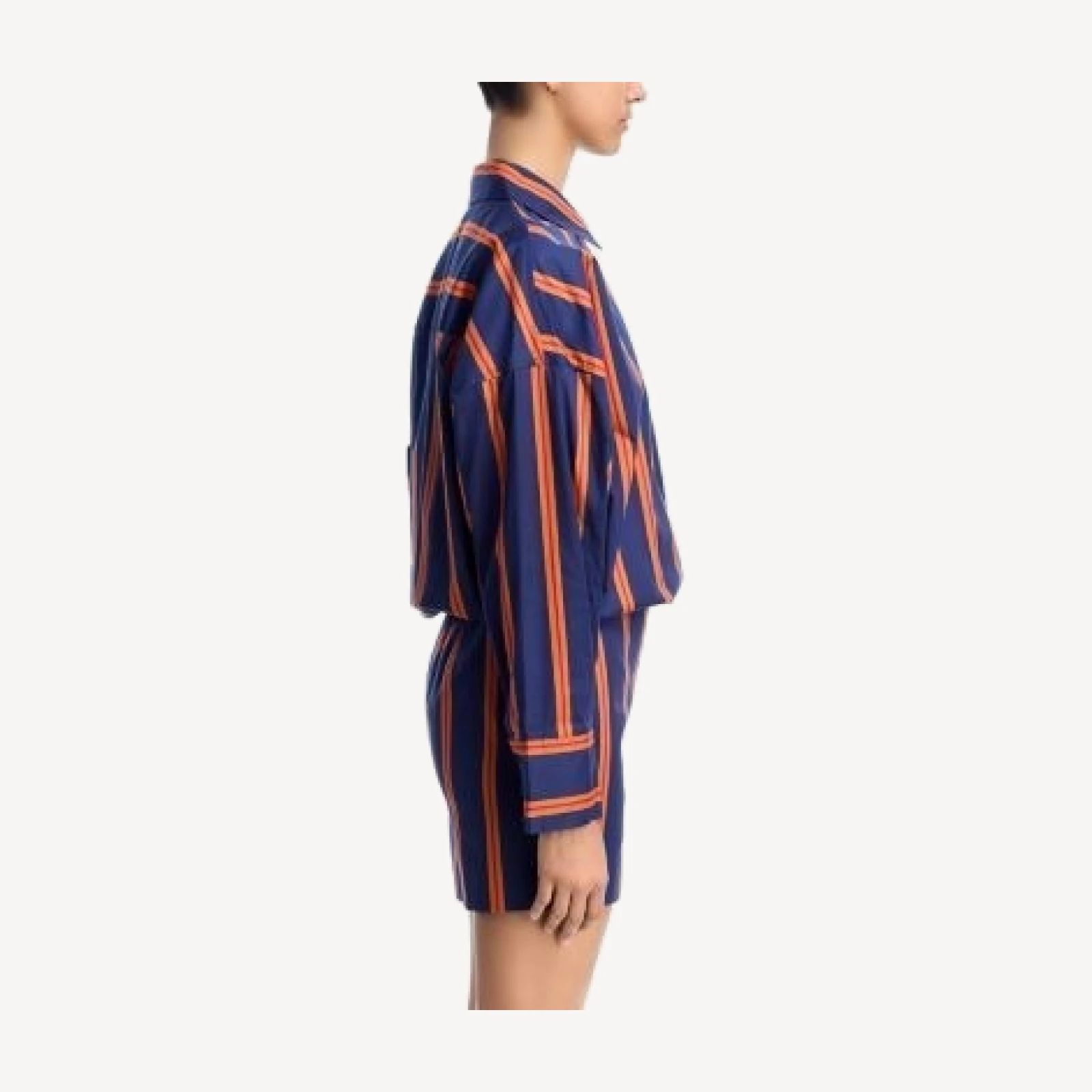 Staud Cynthia Mini Shirtdress