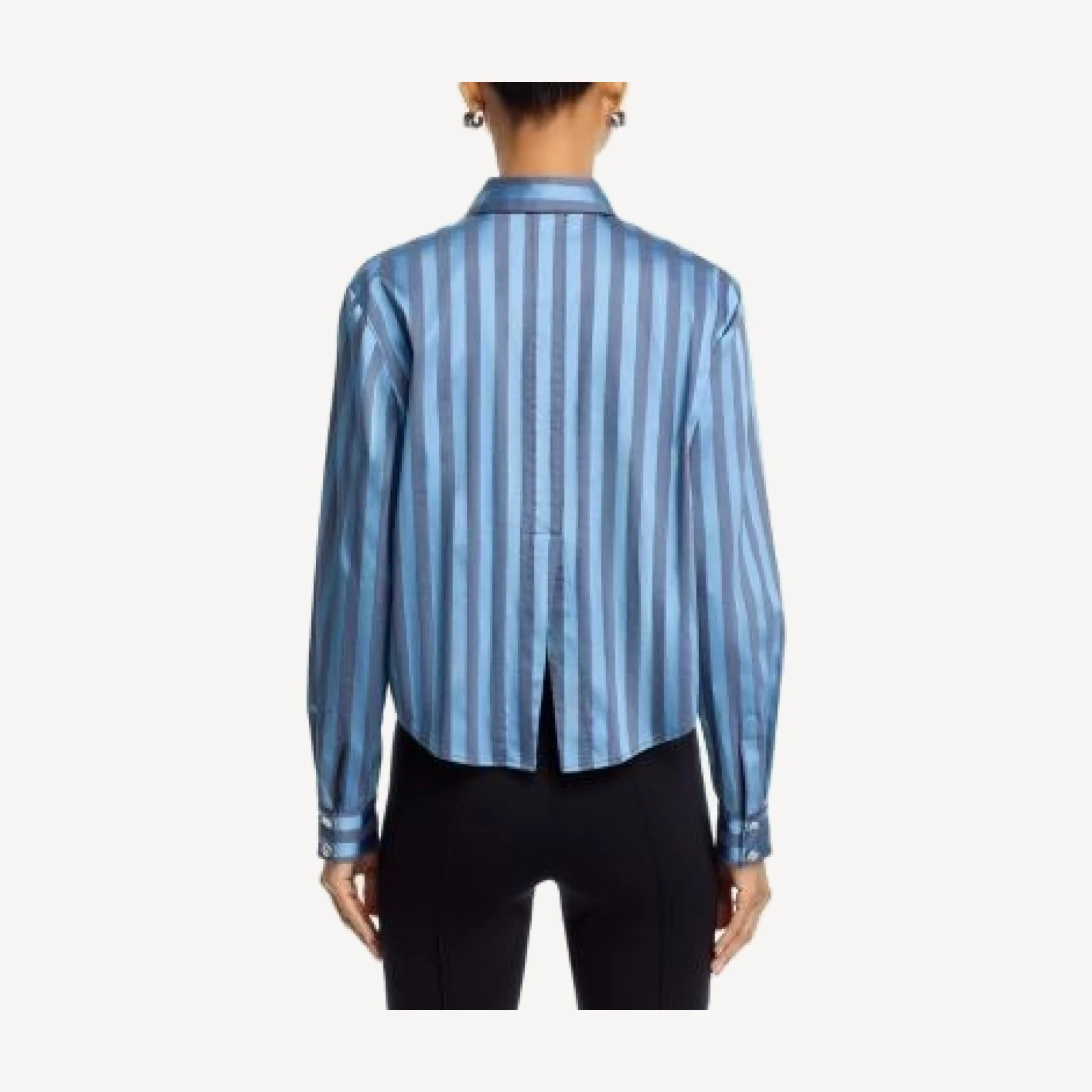 L'Agence Cosette Crop Shirt