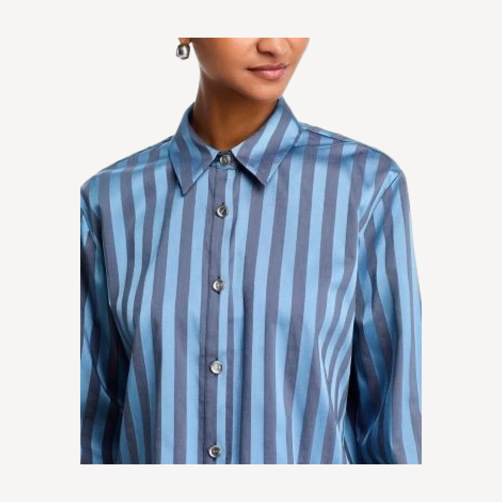 L'Agence Cosette Crop Shirt