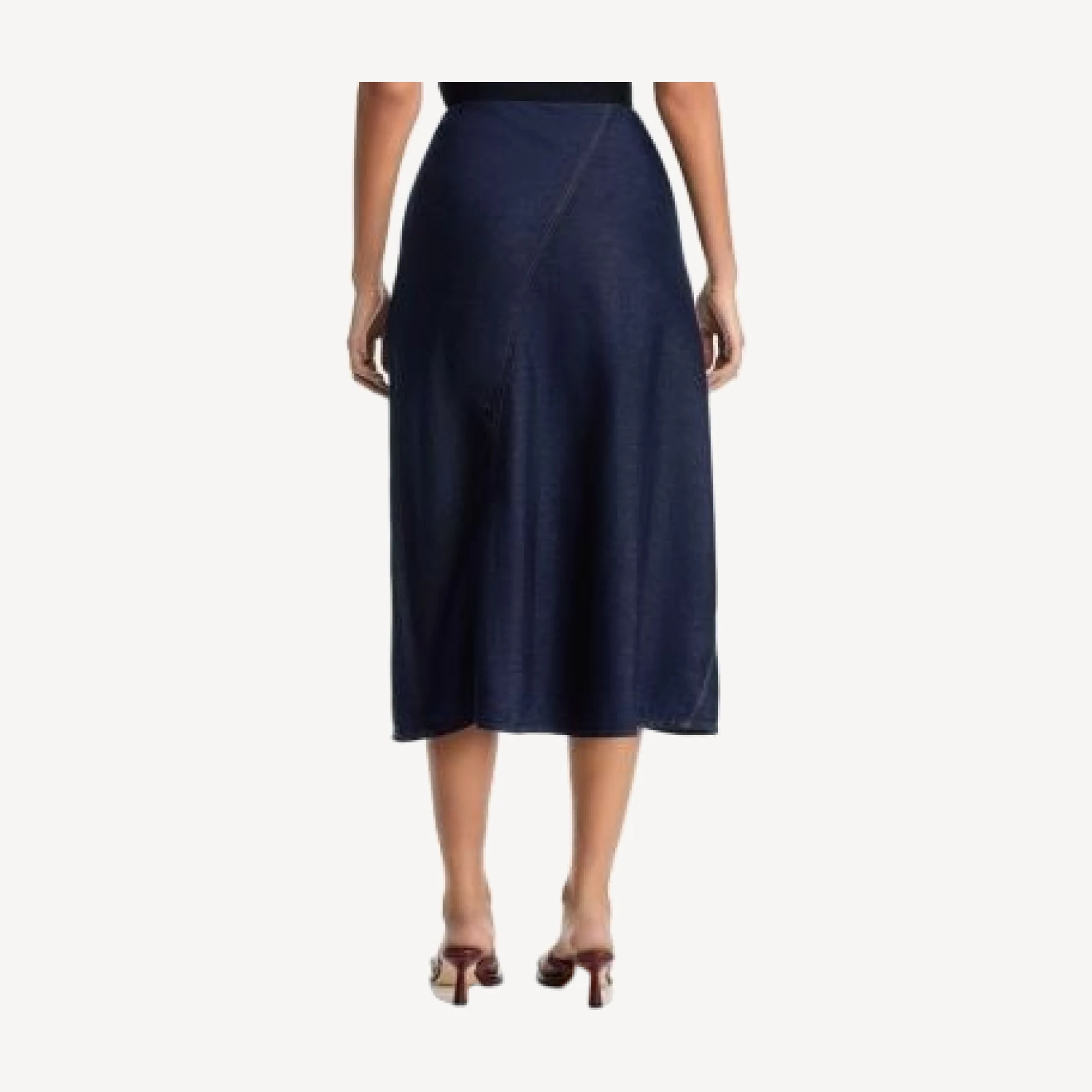 rag & bone Lisbon Denim Skirt in Oceanrinse
