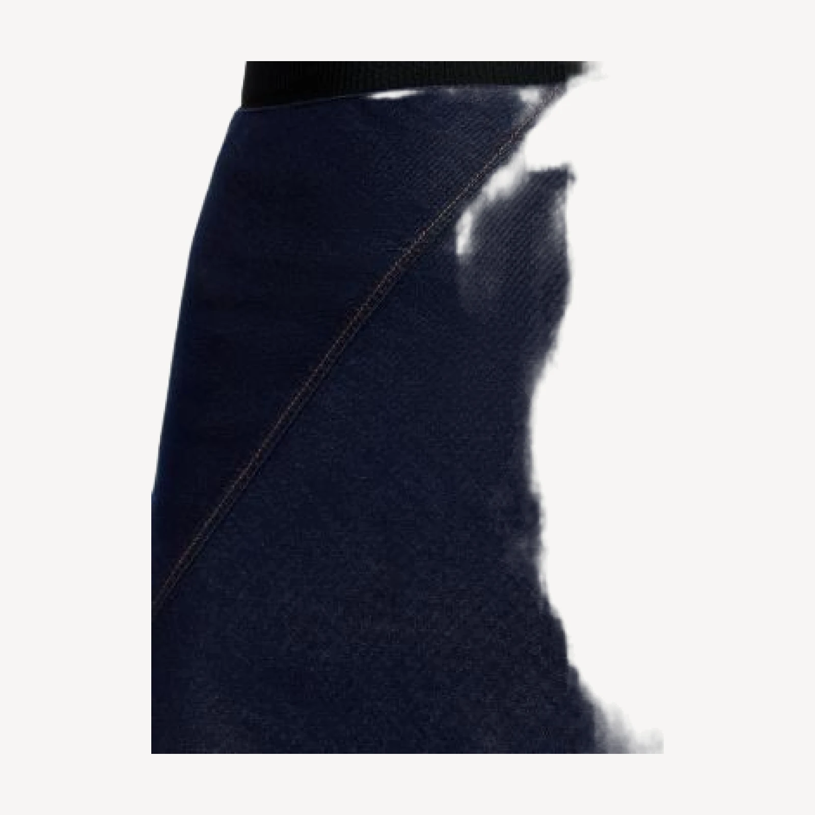 rag & bone Lisbon Denim Skirt in Oceanrinse