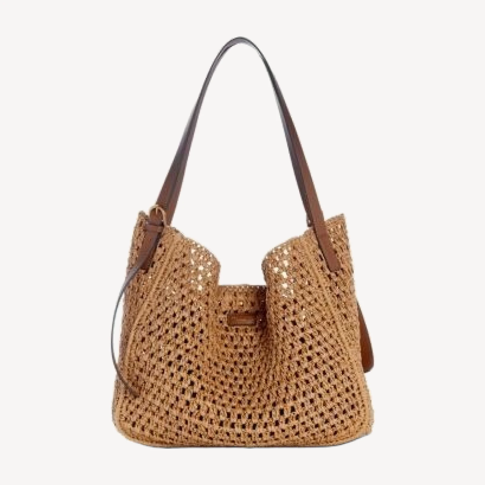 rag & bone River Large Paper Straw Tote Bag