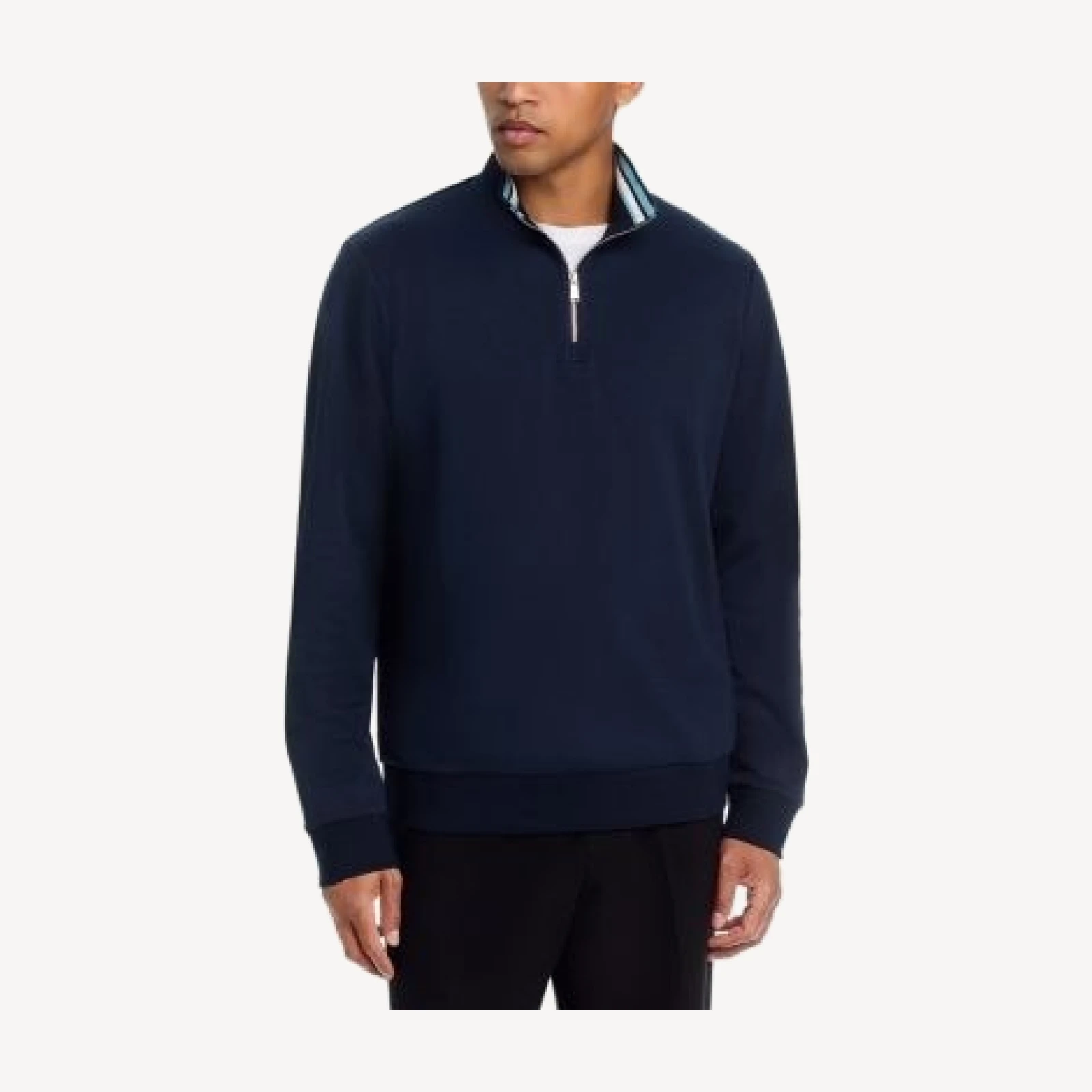 Boss H-Stimmann Quarter Zip Sweater