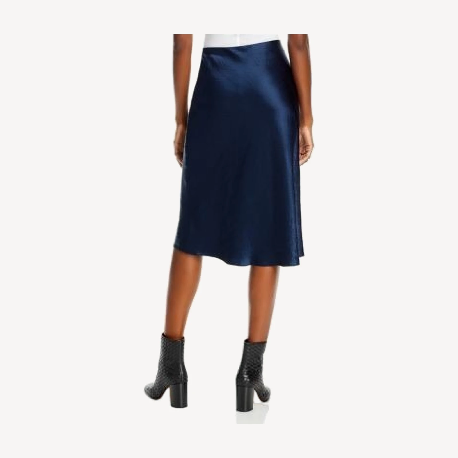 Vince Satin Slip Skirt