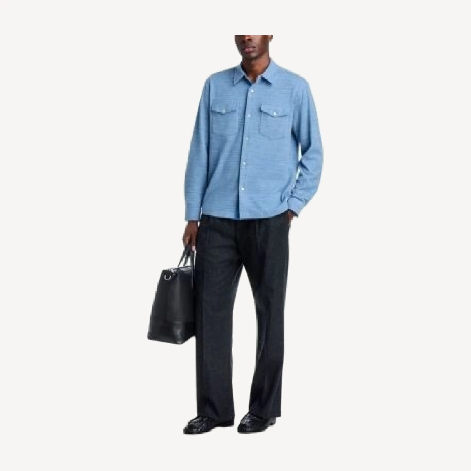 Simkhai Carter Refined Workwear Shirt