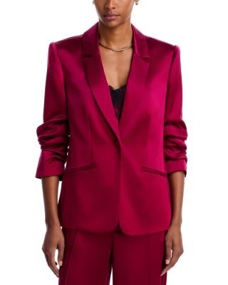 Cinq a Sept Kylie Satin Blazer