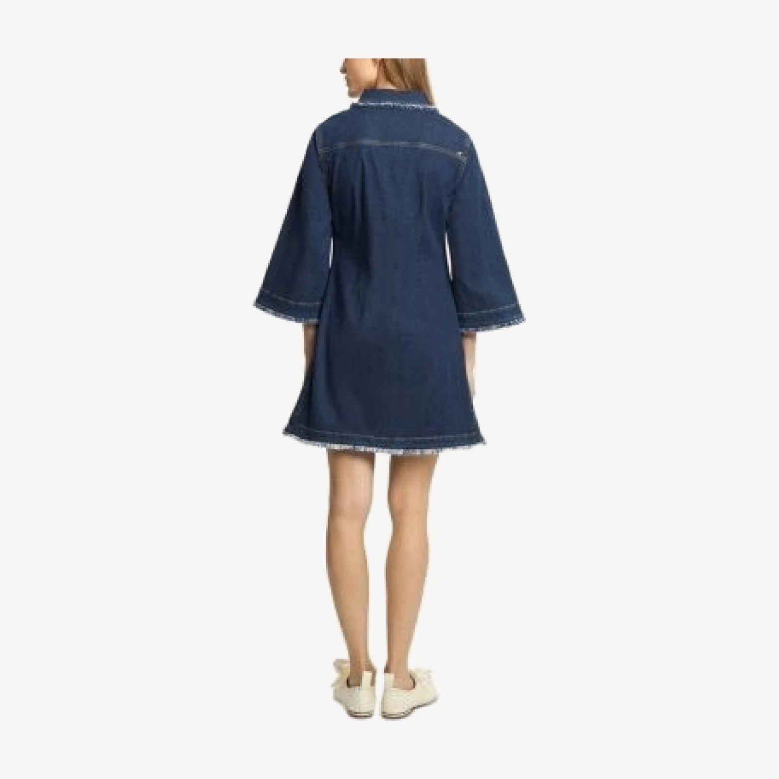 Cinq a Sept Dany Bicolor Fringe Dress