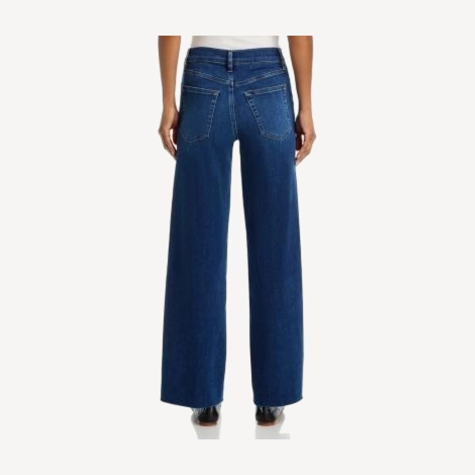 Frame Le Slim Palazzo Jeans in Celebrity