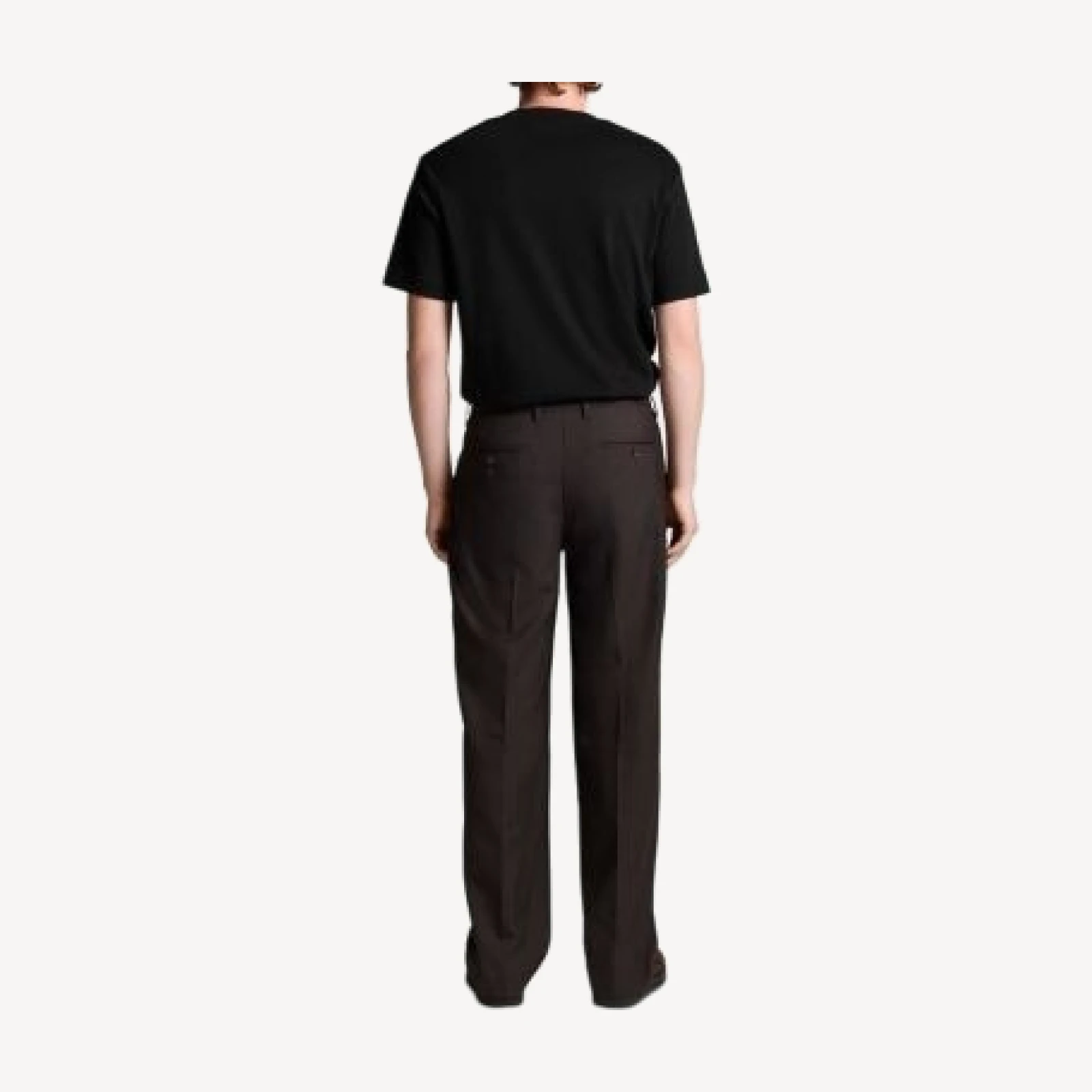 Vince Refined Twill Straight Fit Pleat Pants