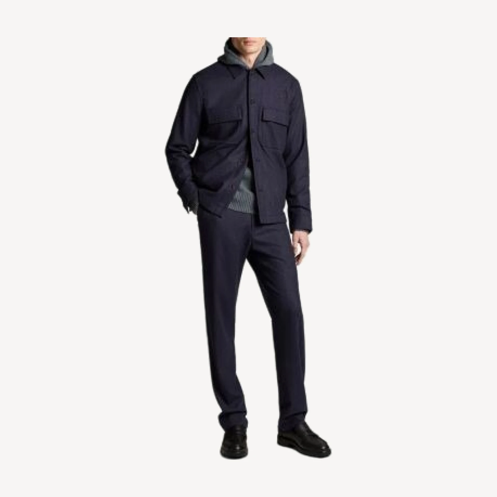 Vince Coastal Twill Owen Regular Fit Trousers
