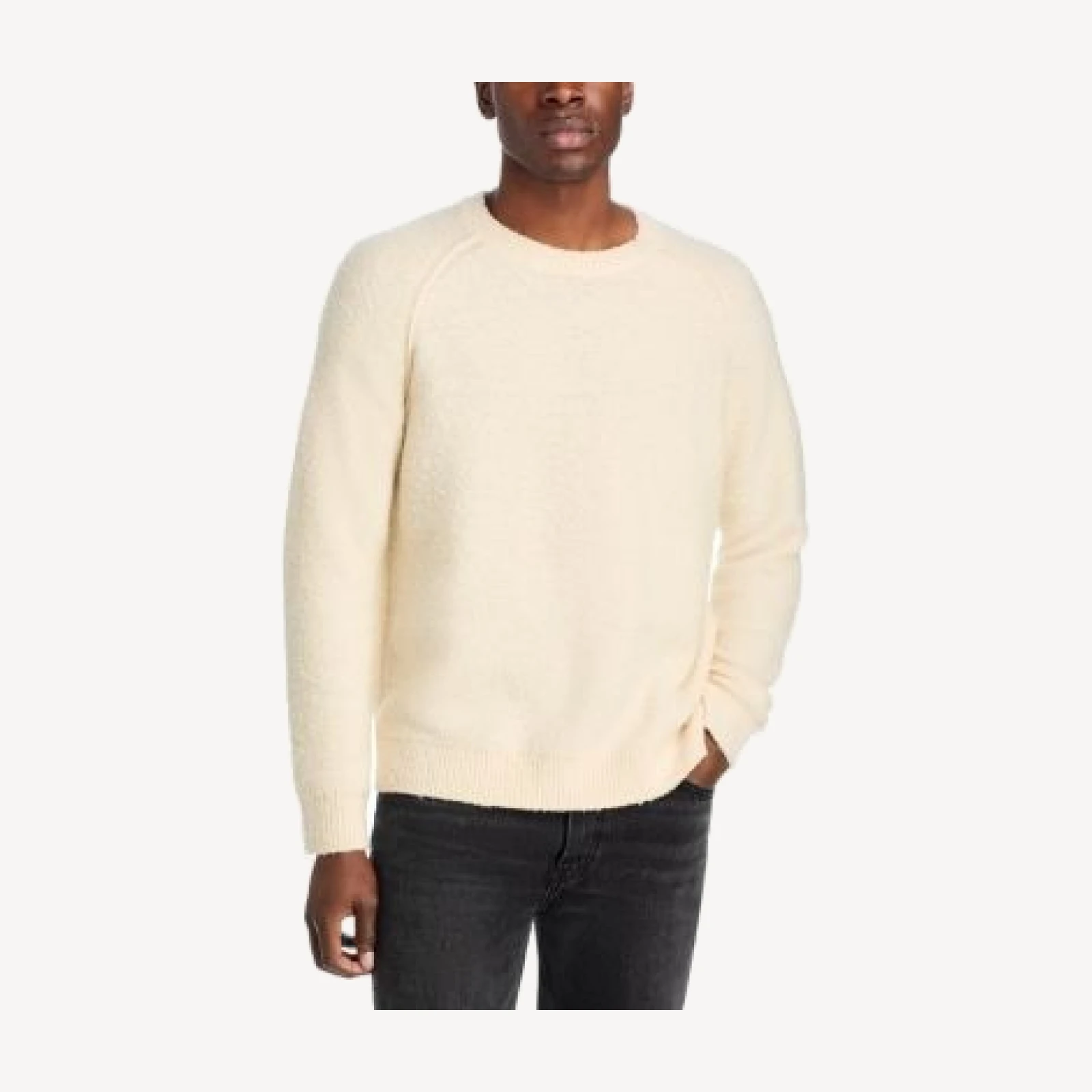 Paige Hightower Brushed Merino Wool Crewneck Sweater