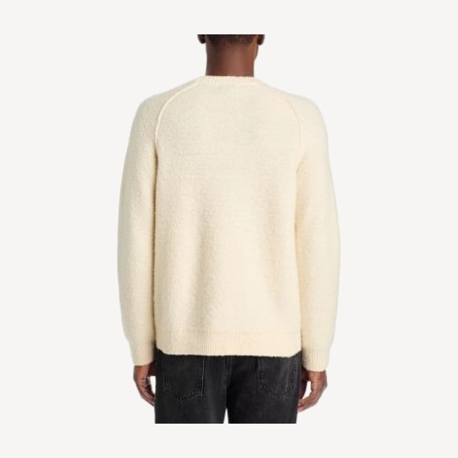 Paige Hightower Brushed Merino Wool Crewneck Sweater