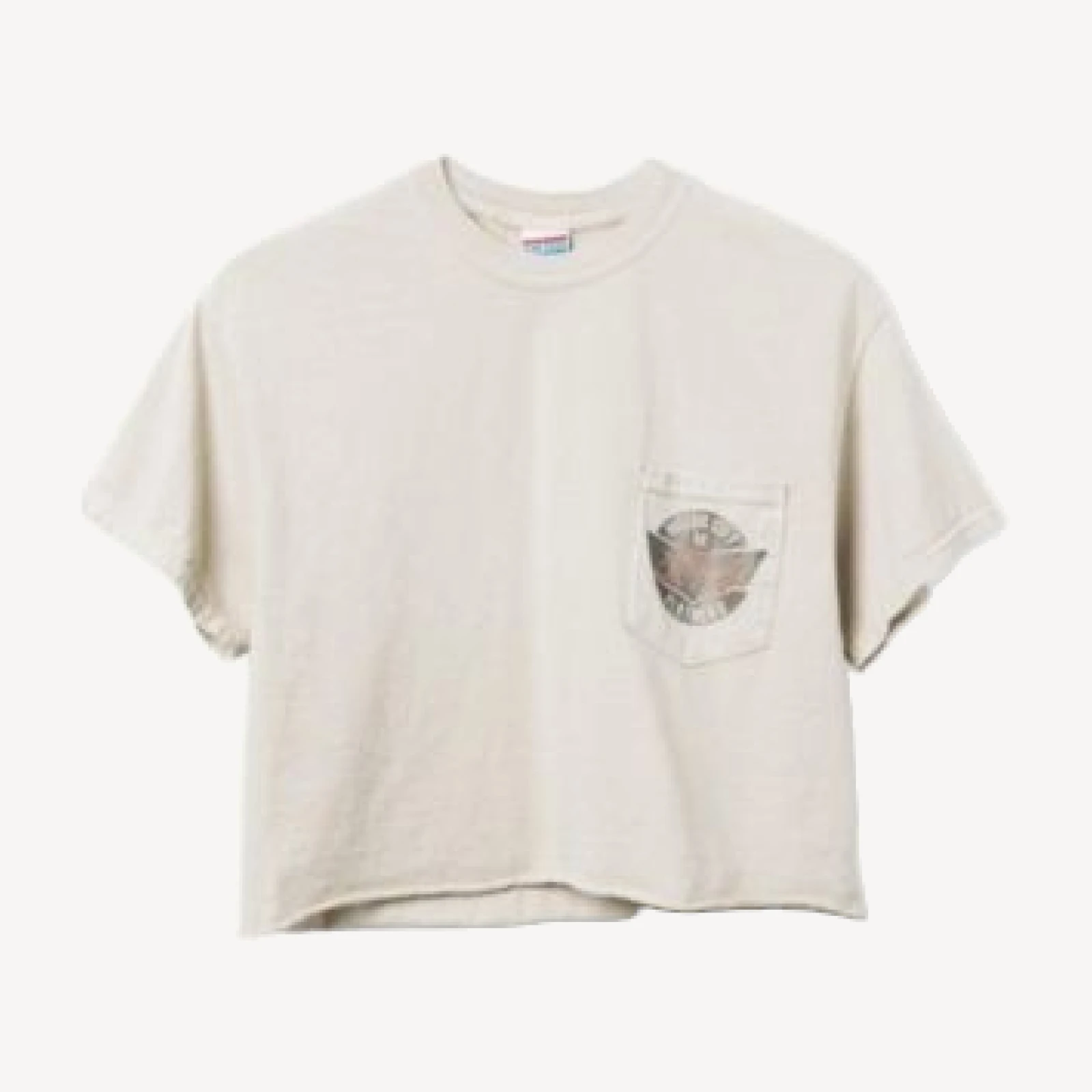 Junk Food Clothing Women's Ford Pocket Flea Market Crop Tee
