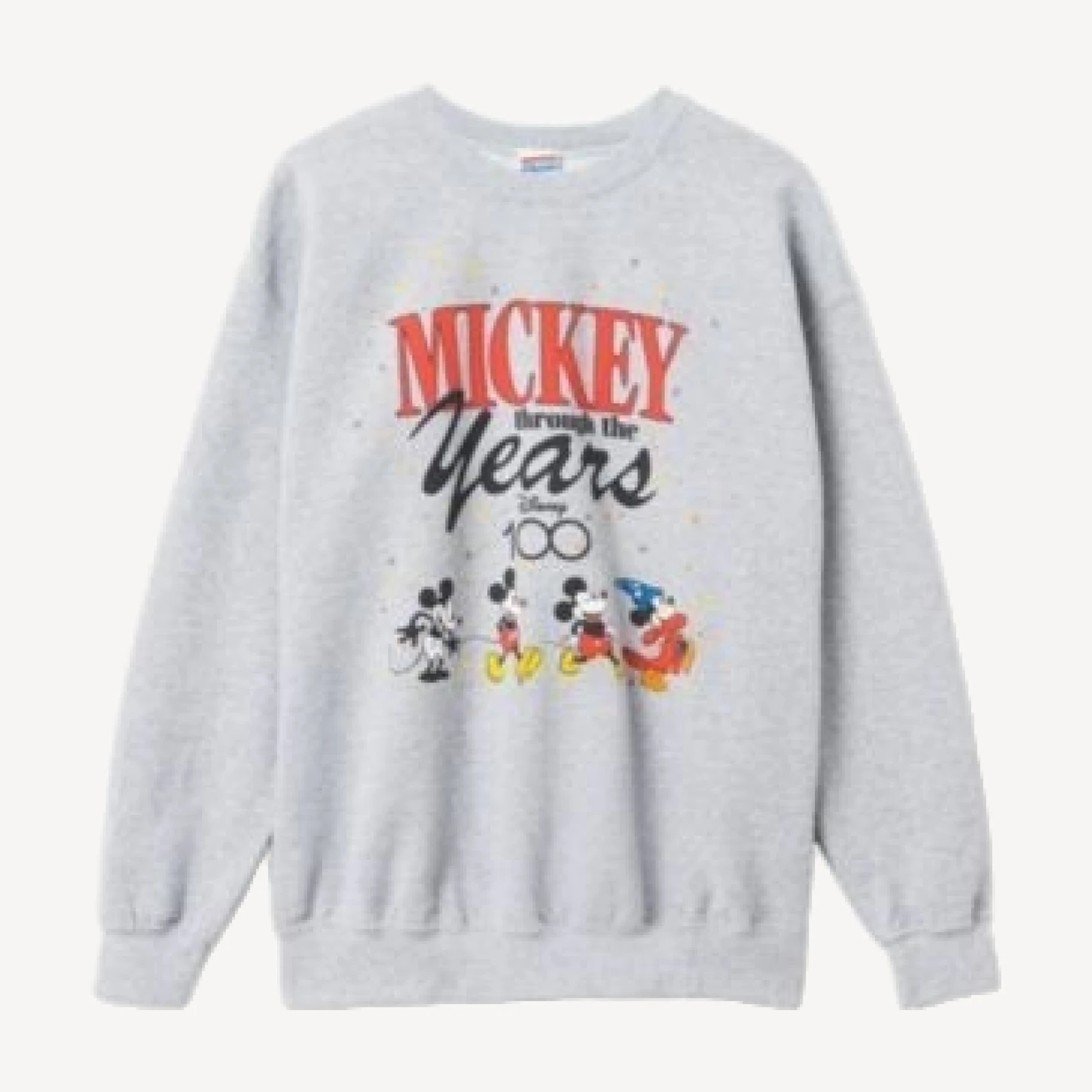 Junk Food Clothing Mickey Through the Years Flea Market Fleece