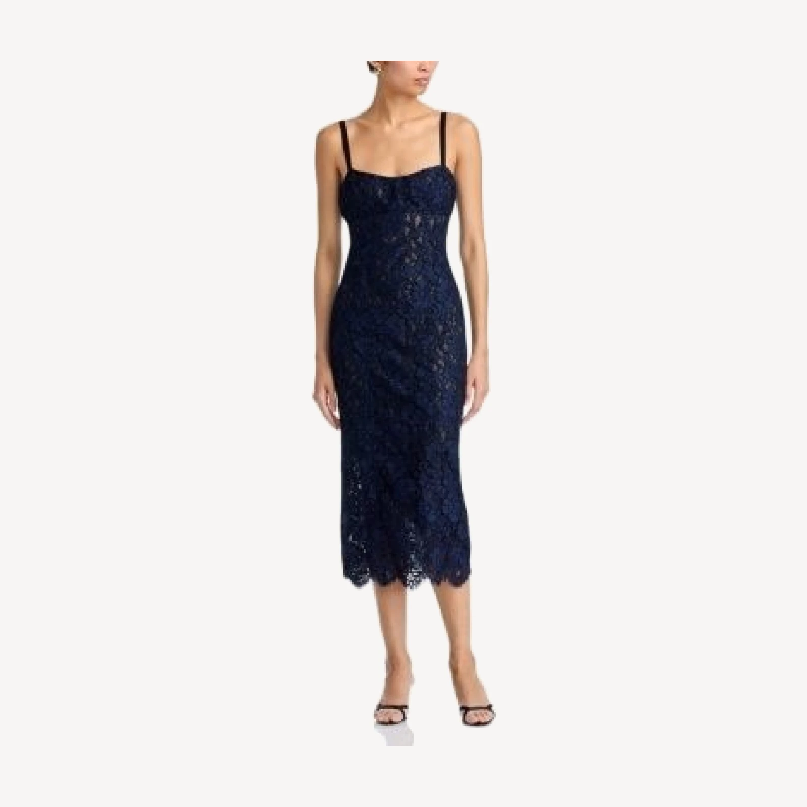 Veronica Beard Freesia Lace Midi Dress