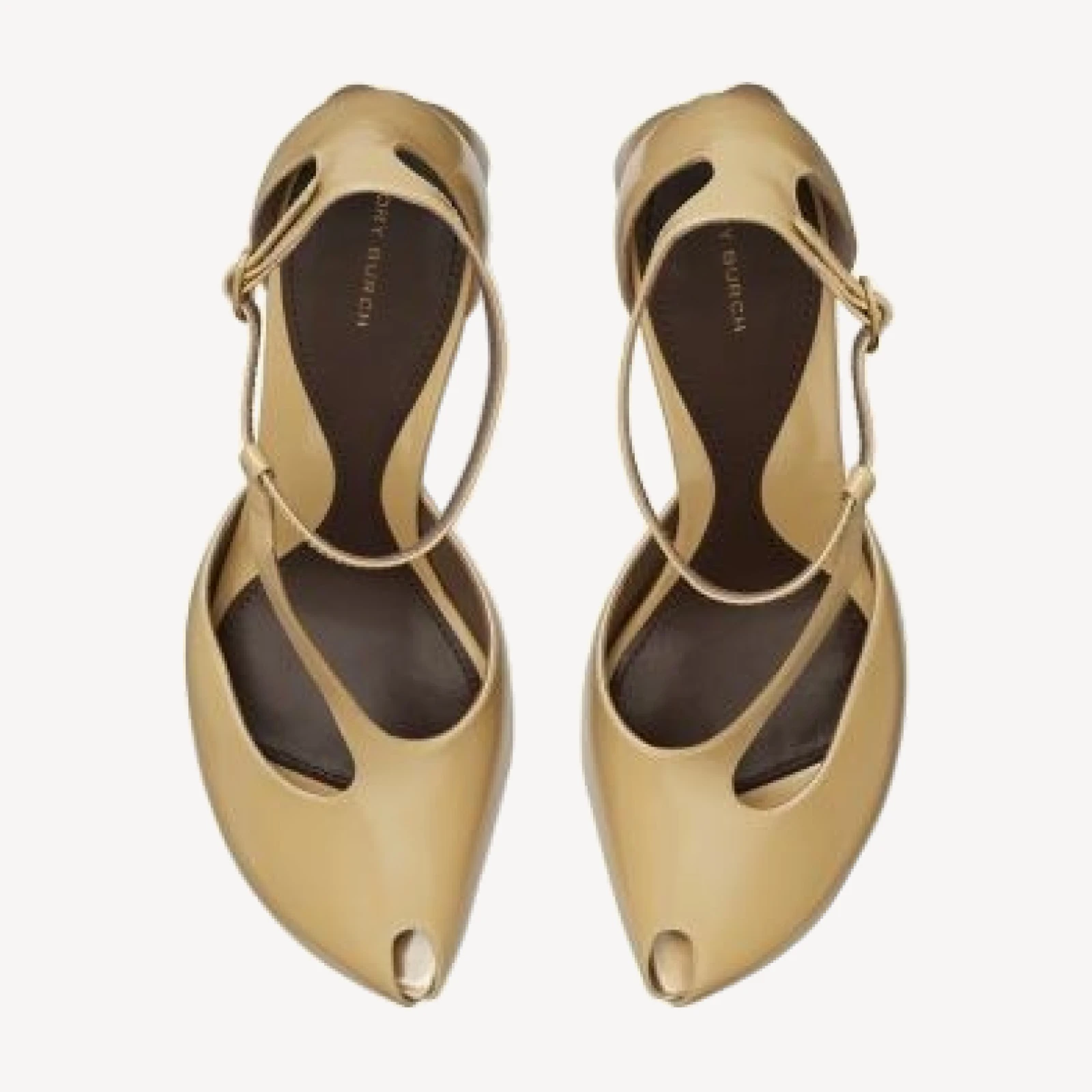 Tory Burch Women's Peep Toe T Strap Pumps