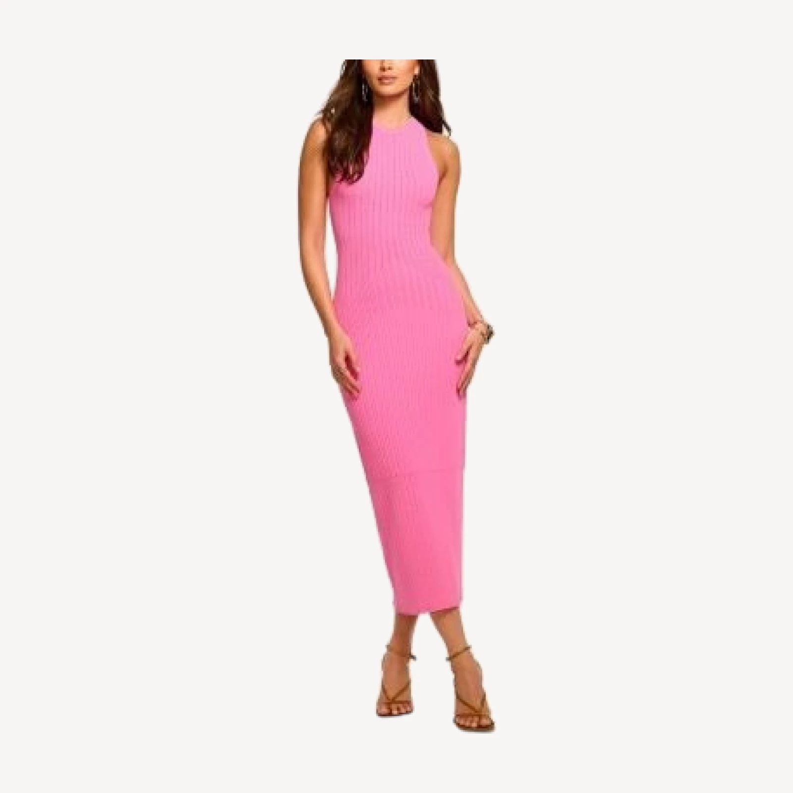 Ramy Brook Marienne Ribbed Midi Dress