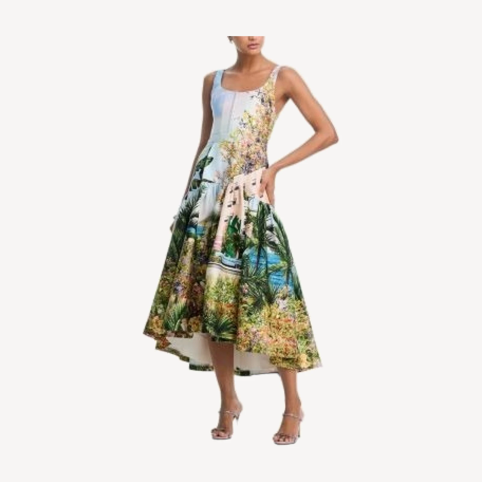 Alice and Olivia Diana Sleeveless Dress