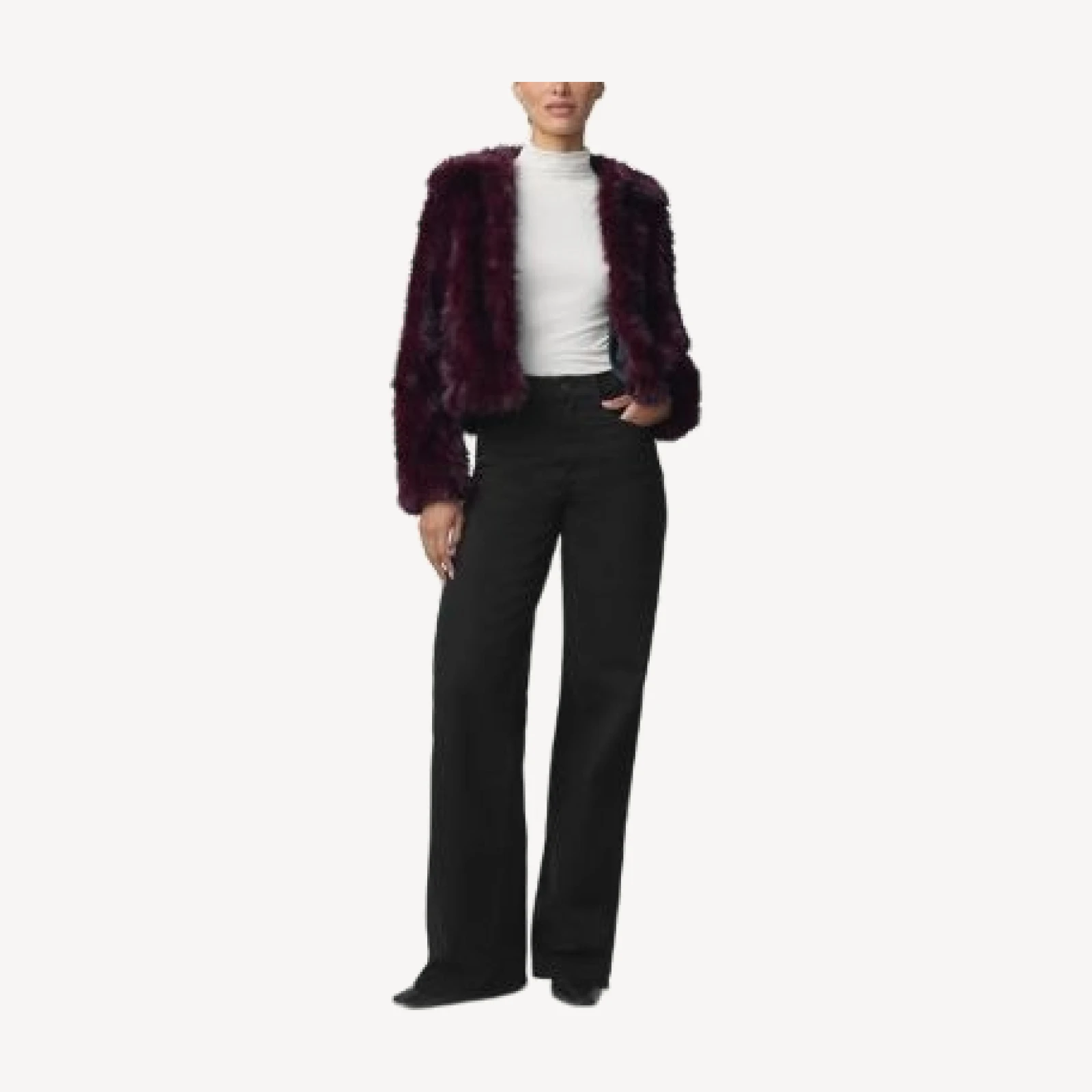 Joe's Jeans The Lara Curly Faux Fur Jacket