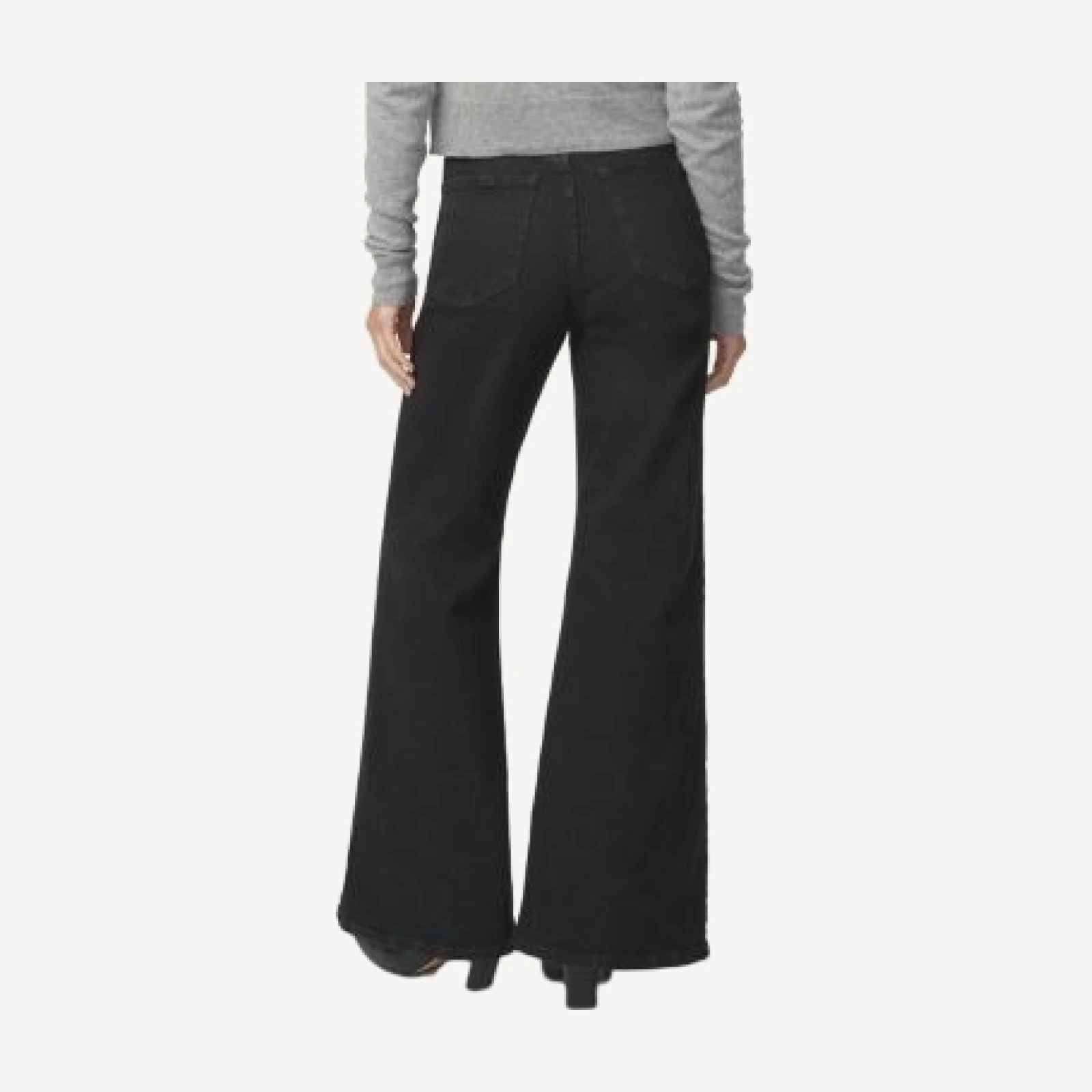 Joe's Jeans The Cher Petites Wide Leg Jeans in Inkblot