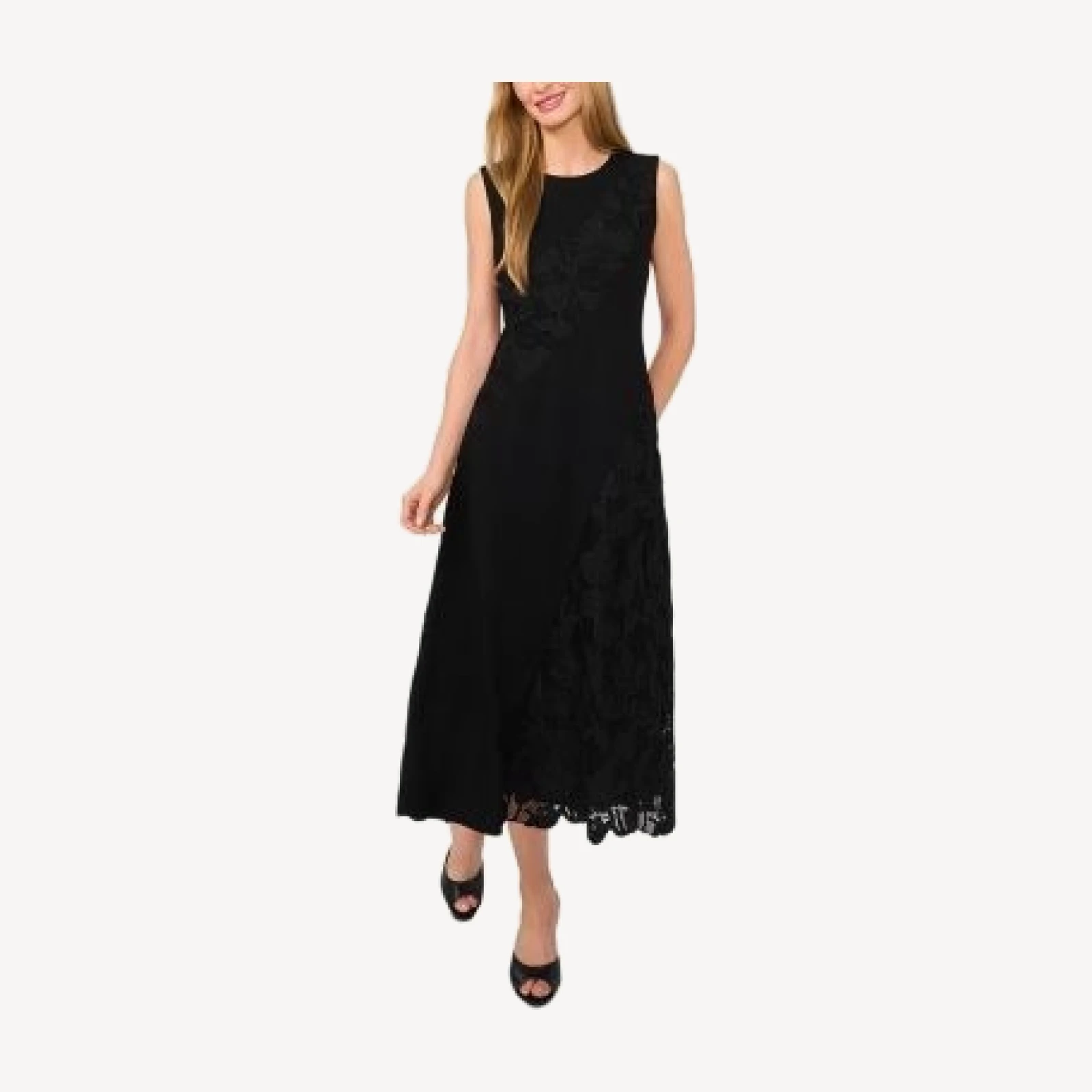 Ted Baker Sleeveless Lace Midi Dress