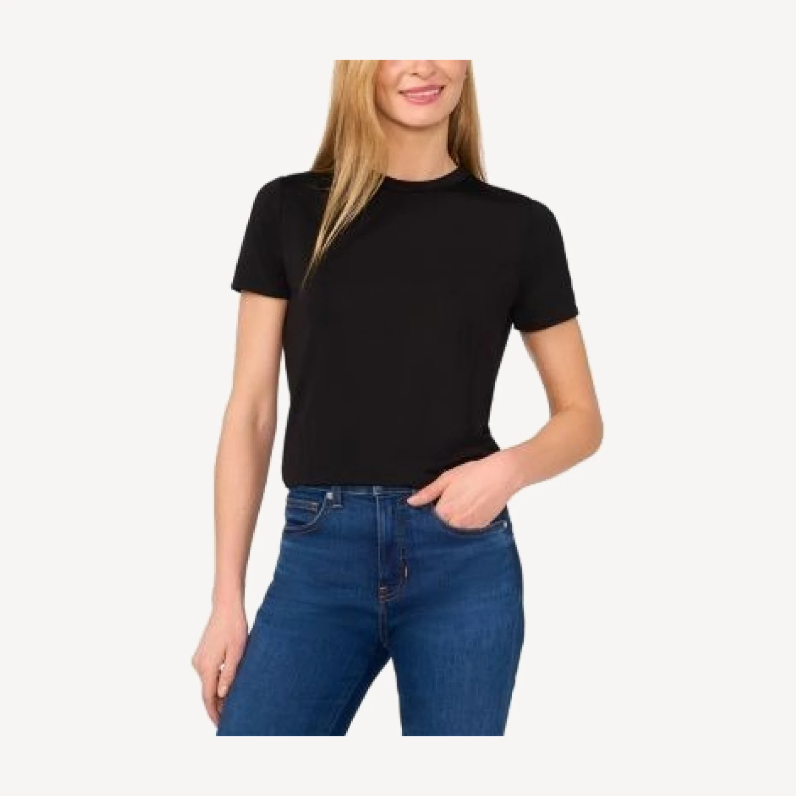Ted Baker Solid Black Tee